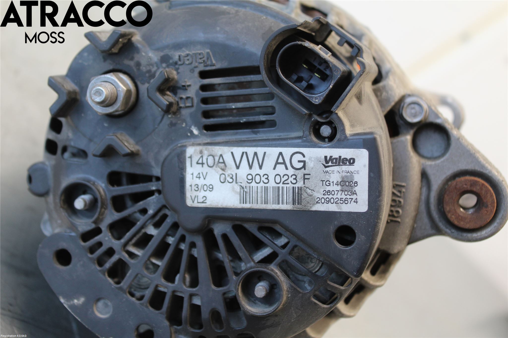 Volkswagen VW GOLF VI 09-13 Dynamo