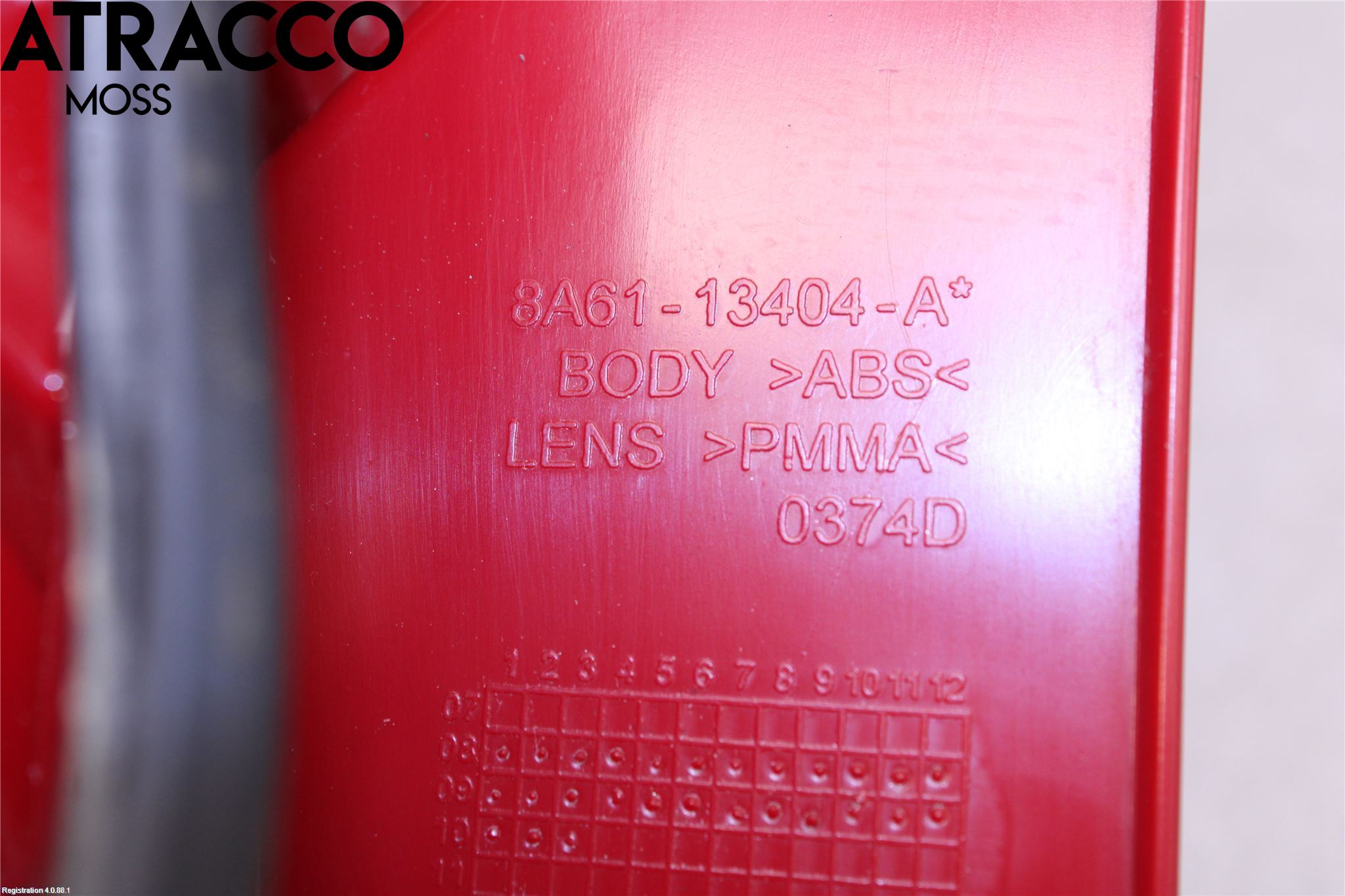 Ford FIESTA 09-12 Baklykt Høyre