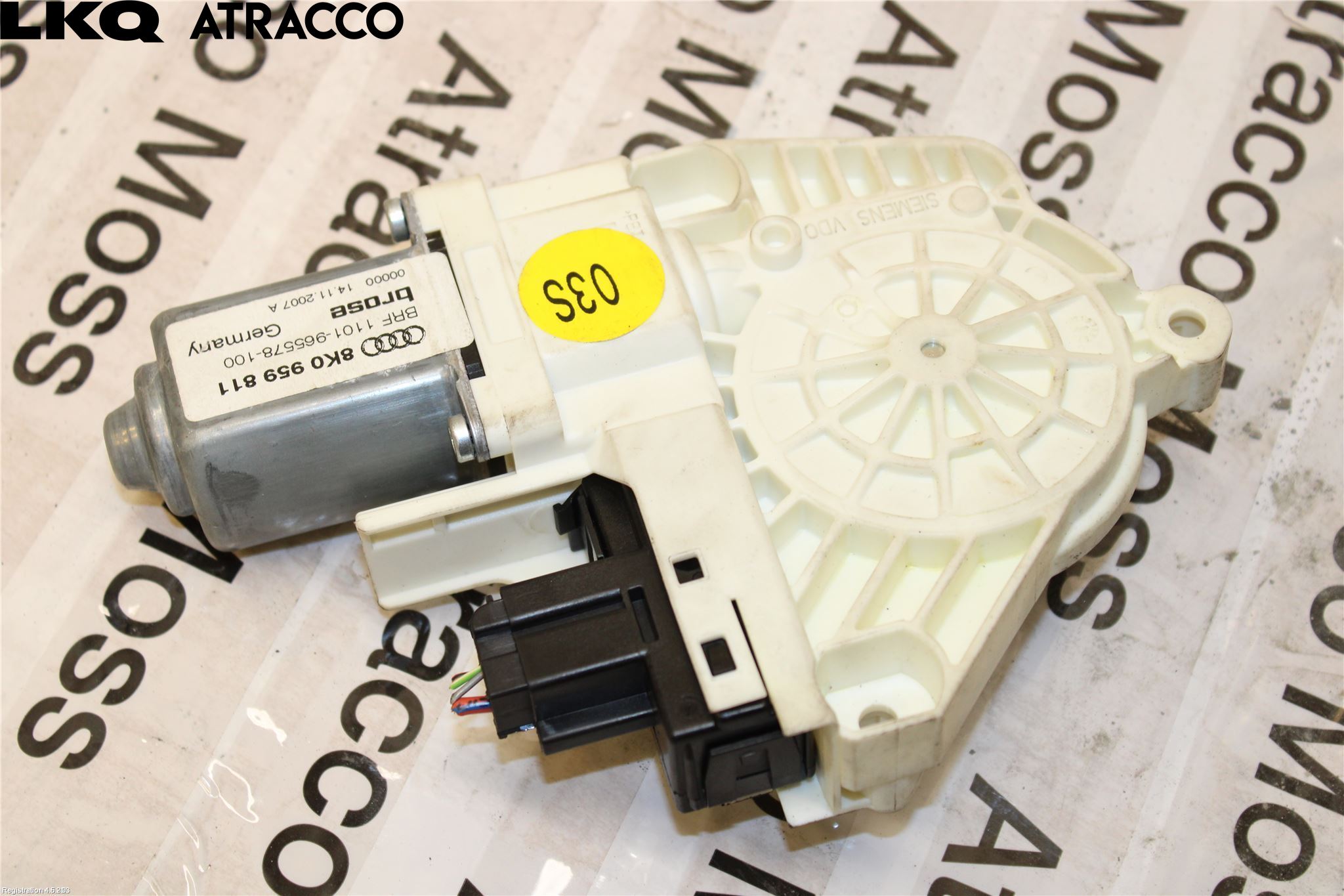 Audi A4/S4 08-11 Vindusheismotor