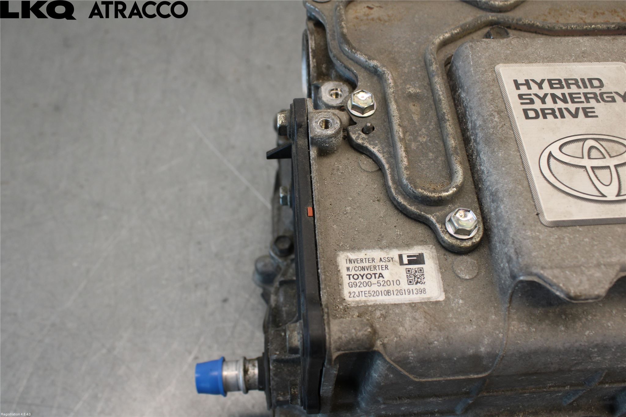 Toyota YARIS XP130 12-14 Inverter Hybrid