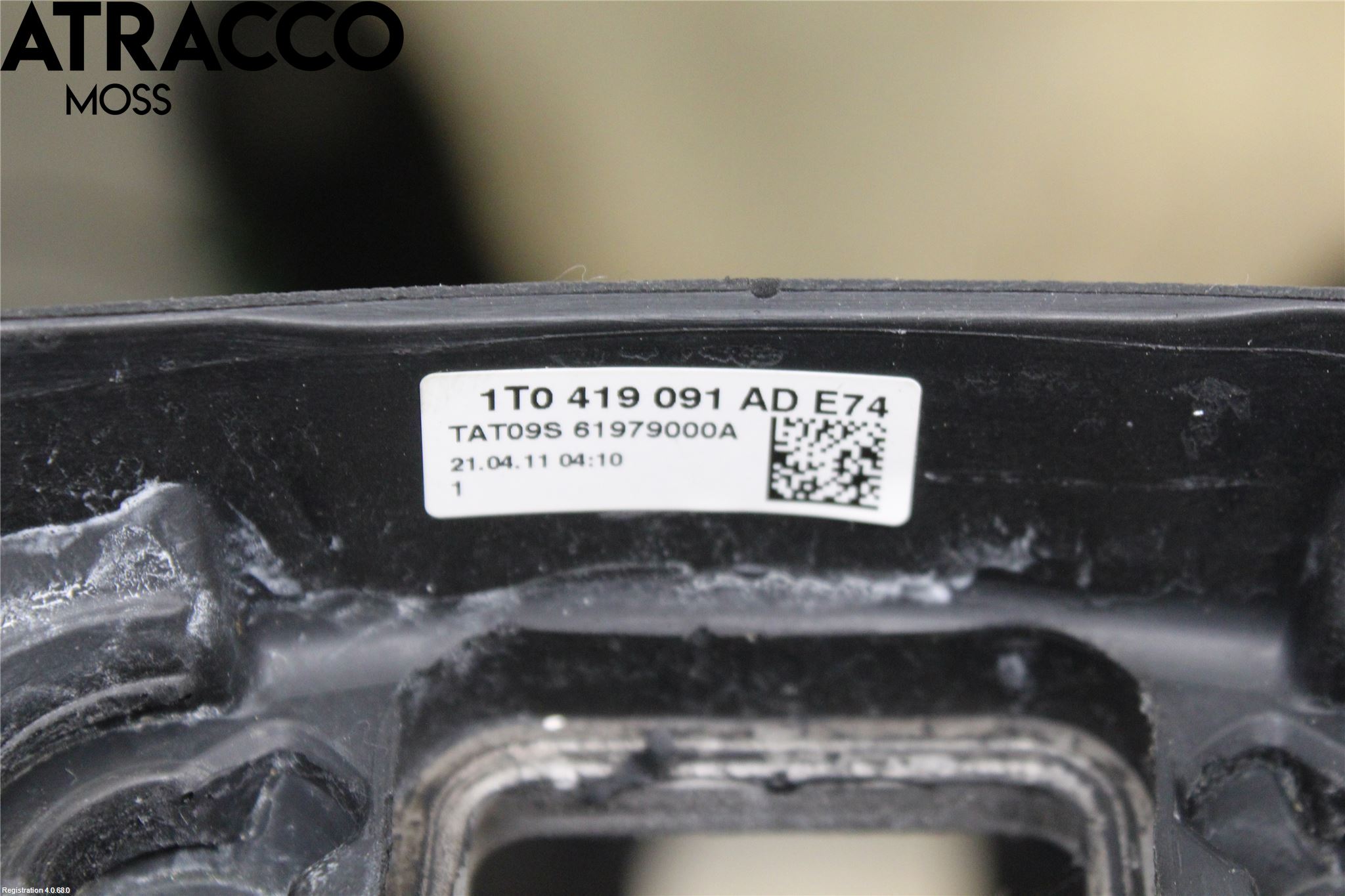 Volkswagen VW TOURAN 10-15 Ratt