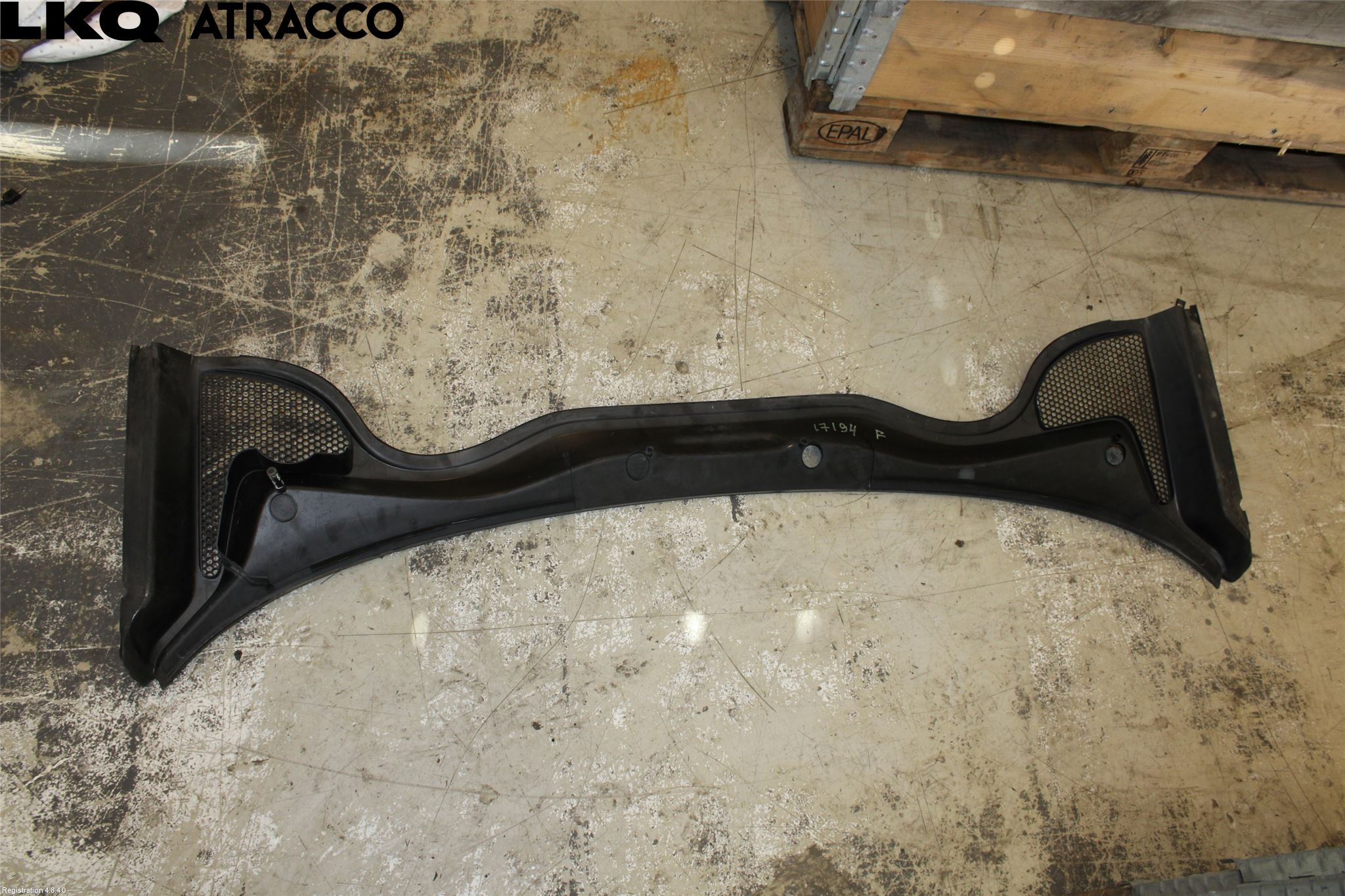 Audi A1/S1 11-18 Visker Deksel-Grill-Under Frr