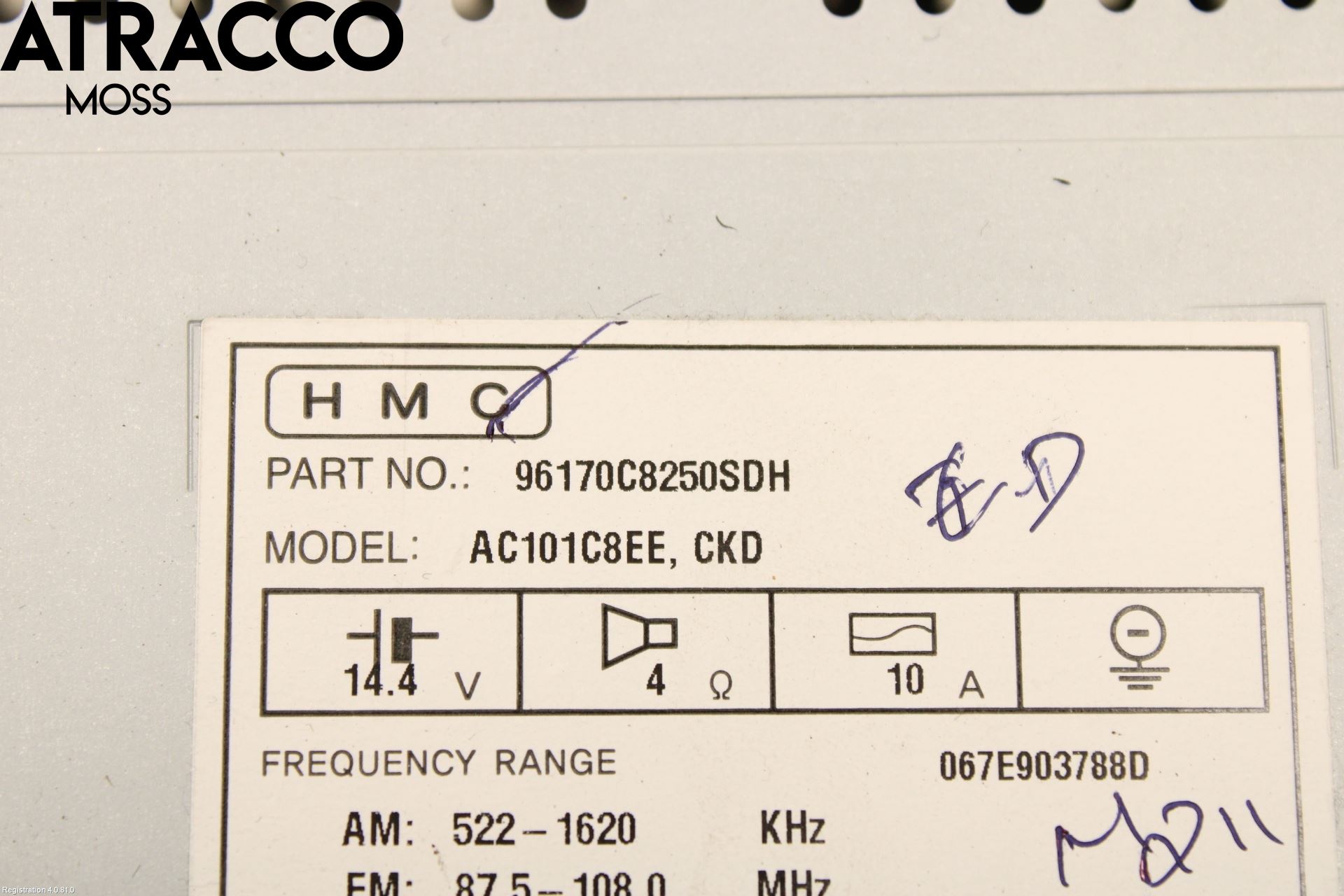 Hyundai i20 GB 15-20 Stereo Radio Med Cd