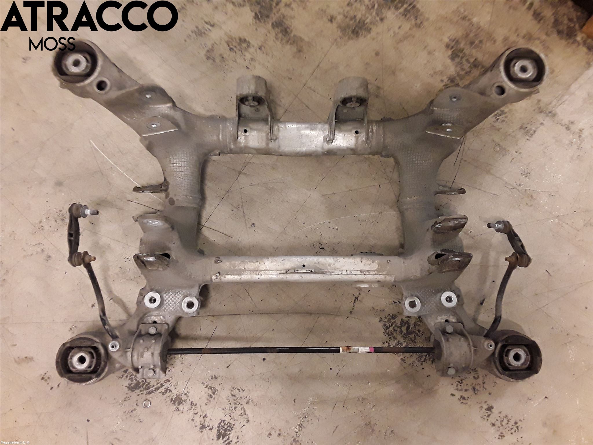 BMW 5 F10/F11/F18 09-17 Bakaksel Feste Travers-Ramme