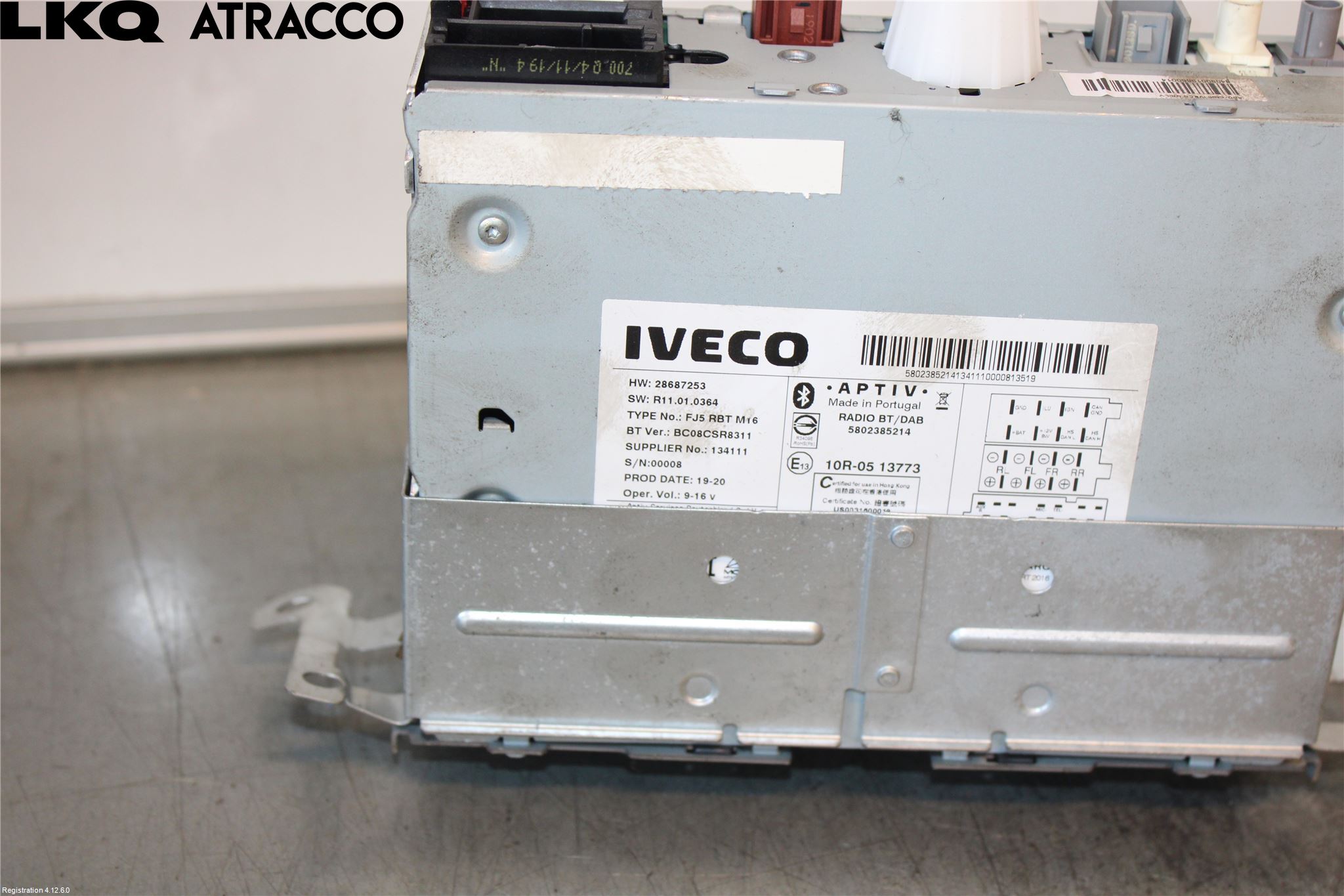 Iveco DAILY 14->> Stereo Radio