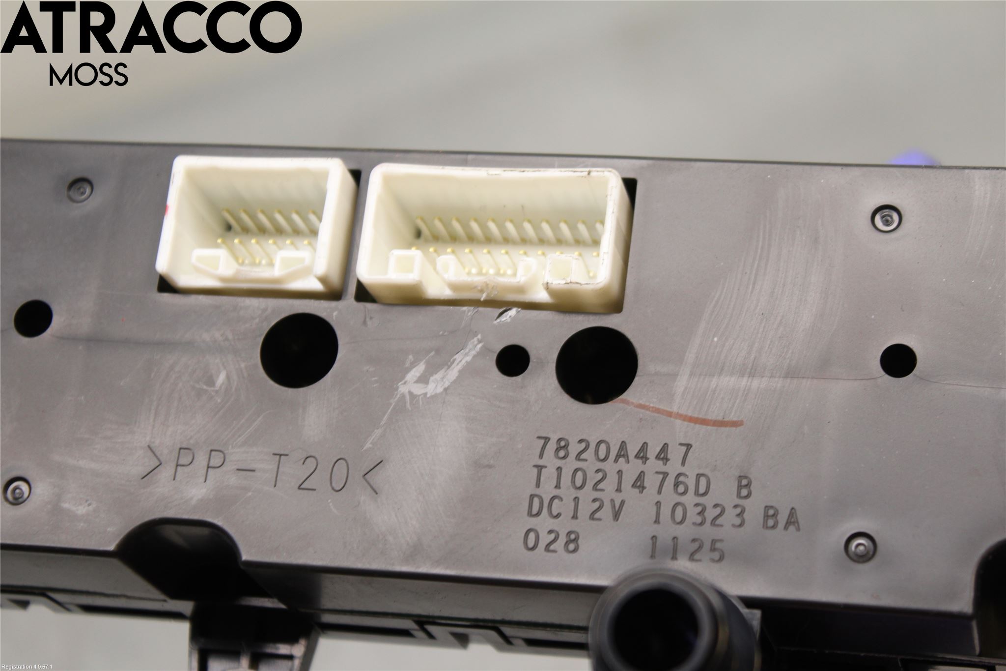 Mitsubishi i-MiEV Varme Ac Betjening-Display