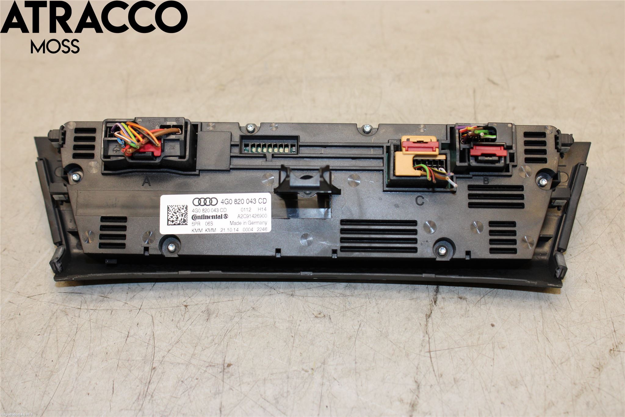 Audi A6/S6 4G 11-18 Varme Ac Betjening-Display