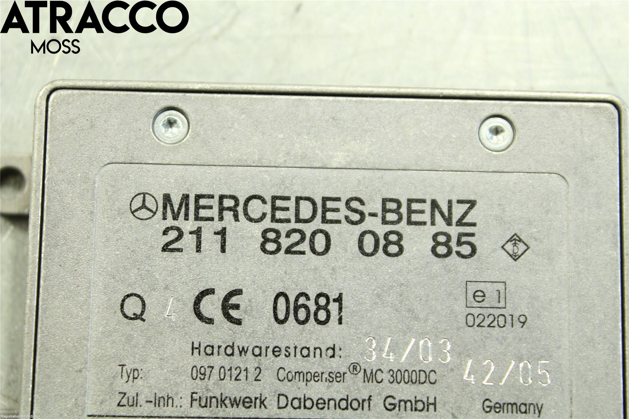 Mercedes-Benz MB S-KLASS (W221) 05-13 Styreenhet Øvrig