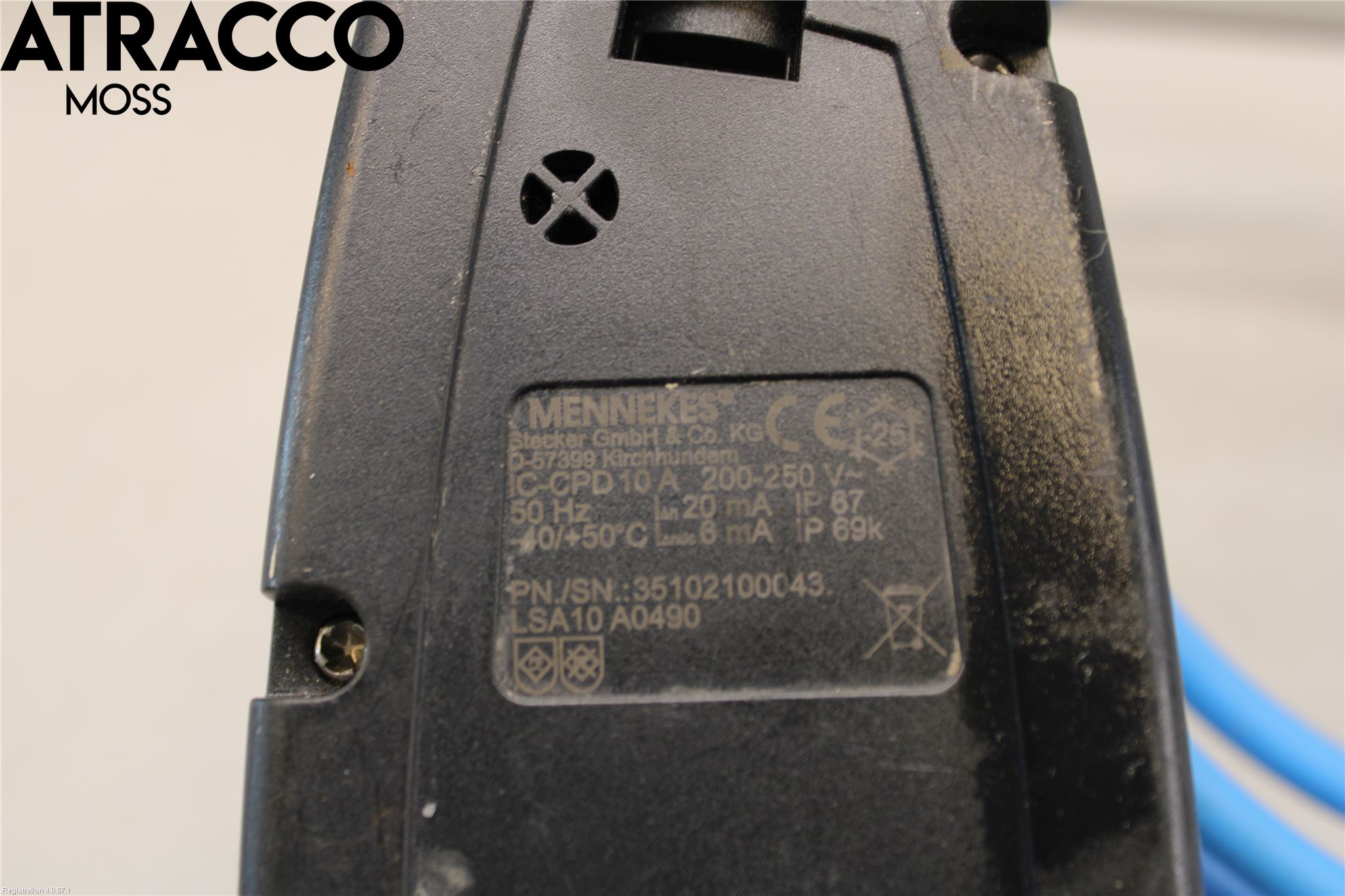 Nissan LEAF 11-17 Laddkabel Elbil