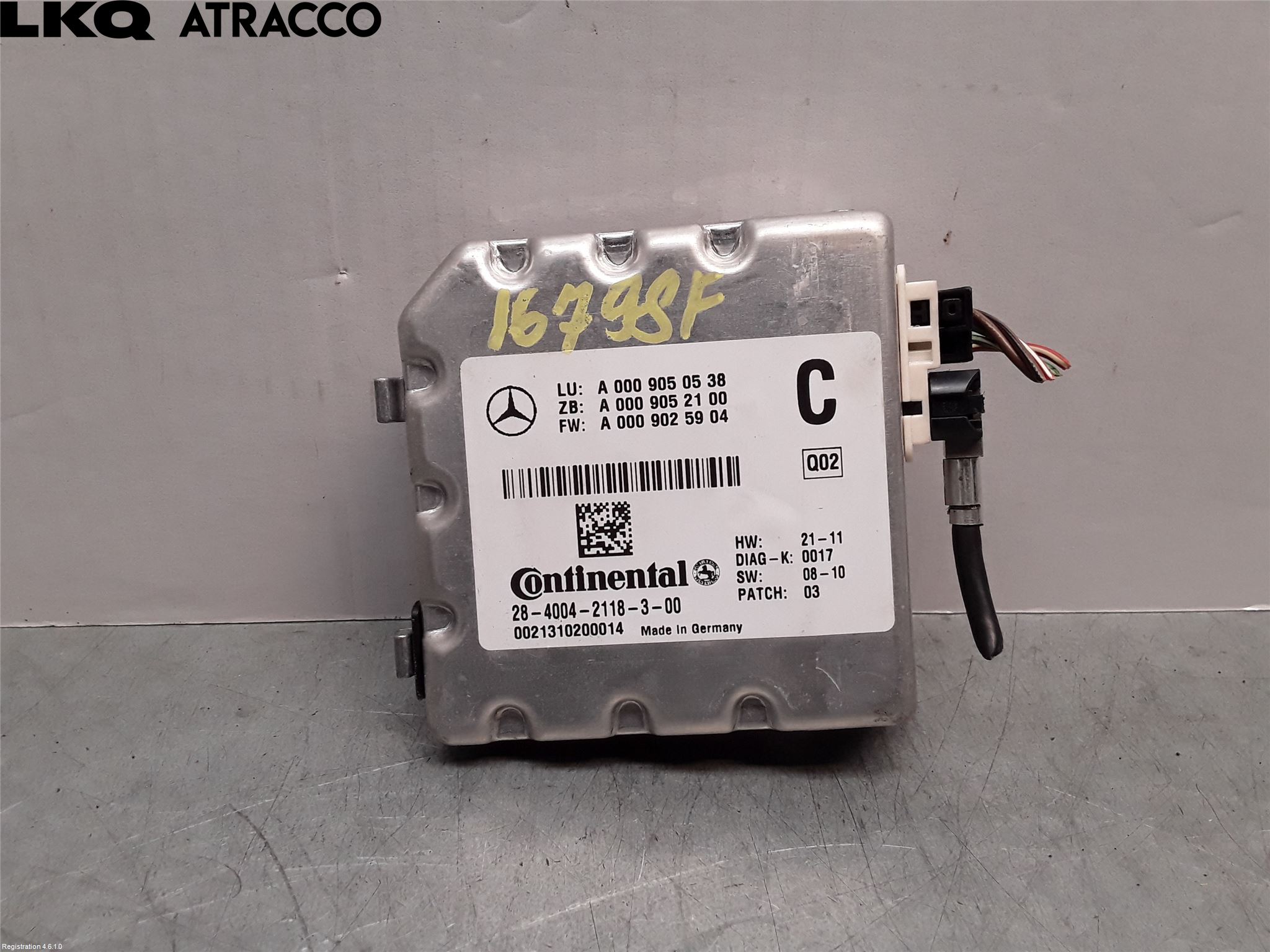 Mercedes-Benz MB E-KLASS (W212) 09-16 Parkeringshjelp Kamera