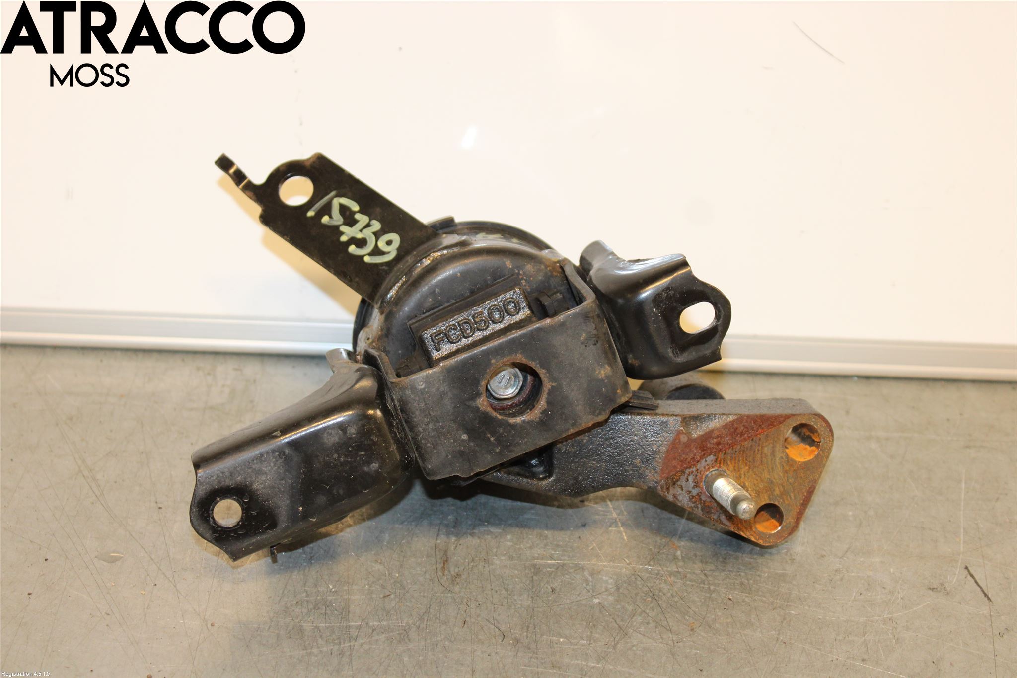 Toyota YARIS XP130 12-14 Motor Feste Stål-Alu