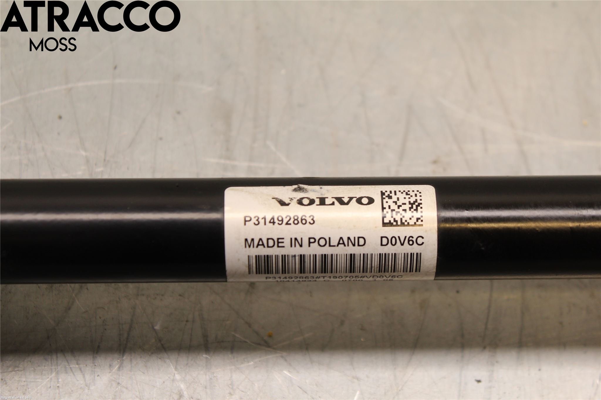 Volvo S60 14-18 Drivaksel Bak Kompl Høyre