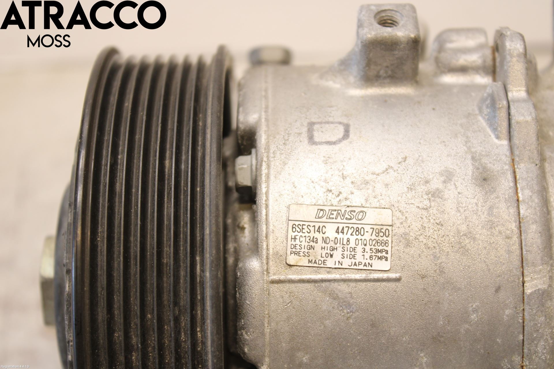 Toyota RAV4 13-18 Varme Ac Kompressor