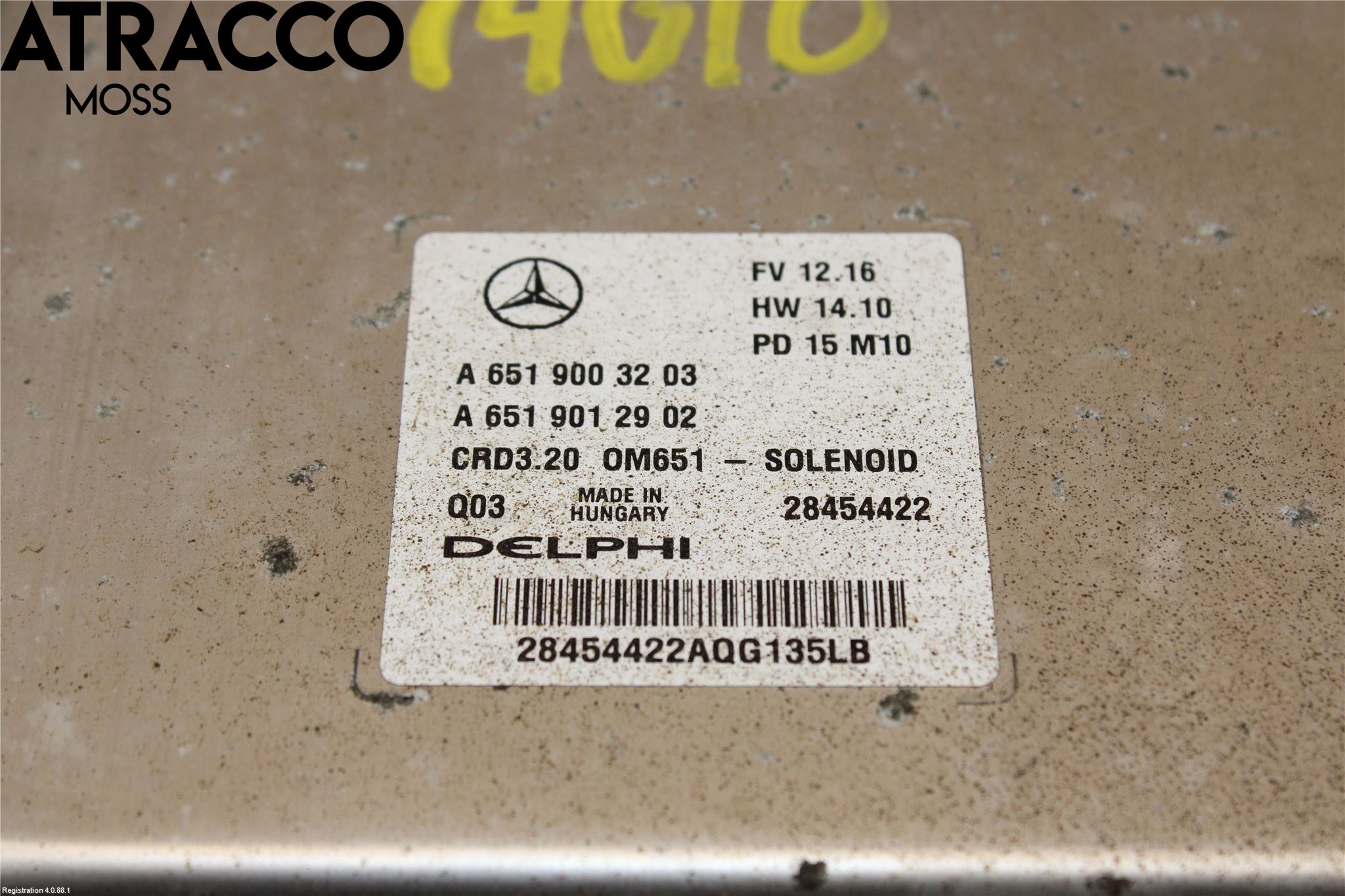 Mercedes-Benz MB SPRINTER (W906) 06-18 Styreenhet Innsprøytning