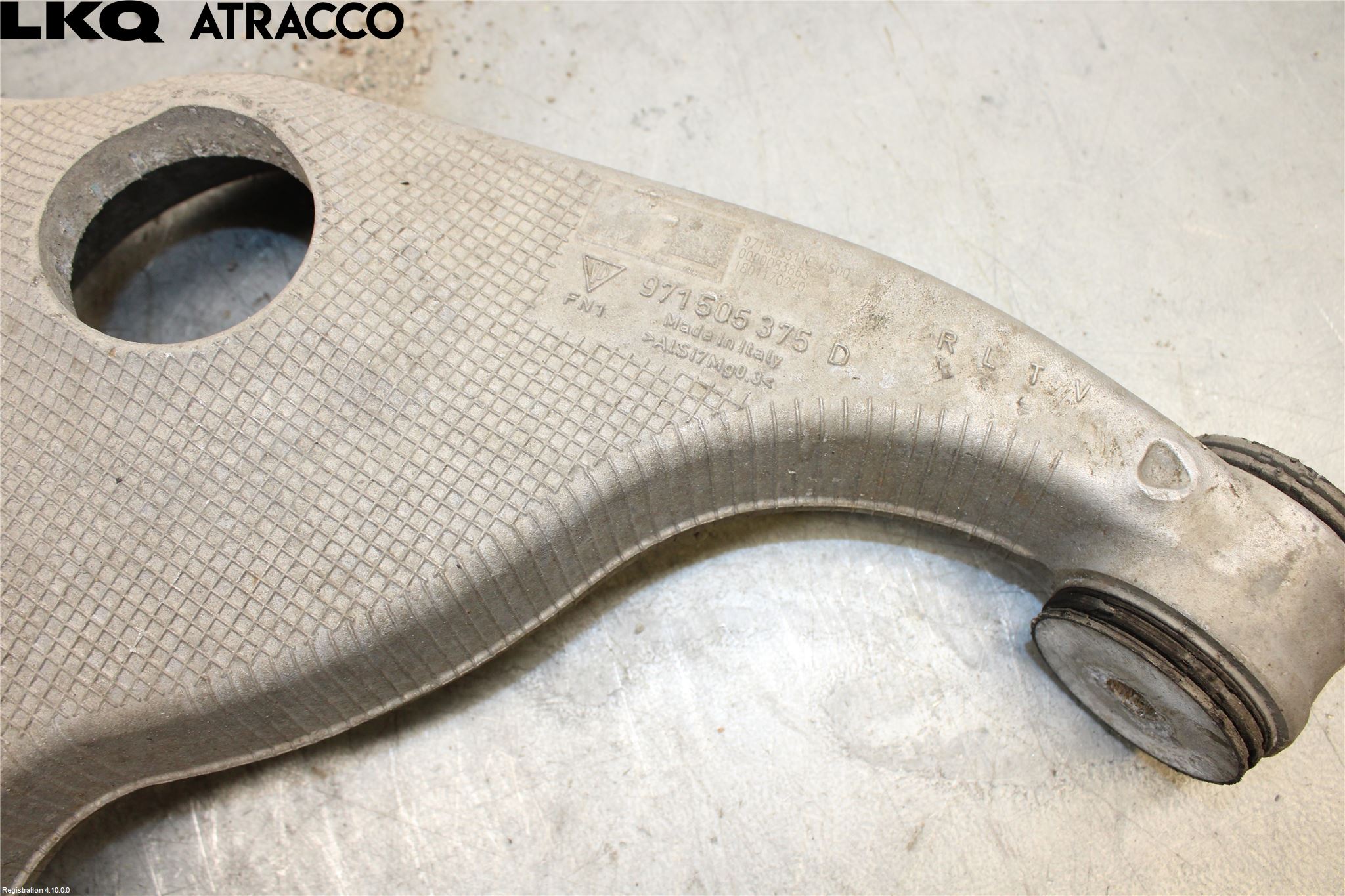 Porsche PANAMERA 09- Bærearm Bak Venstre