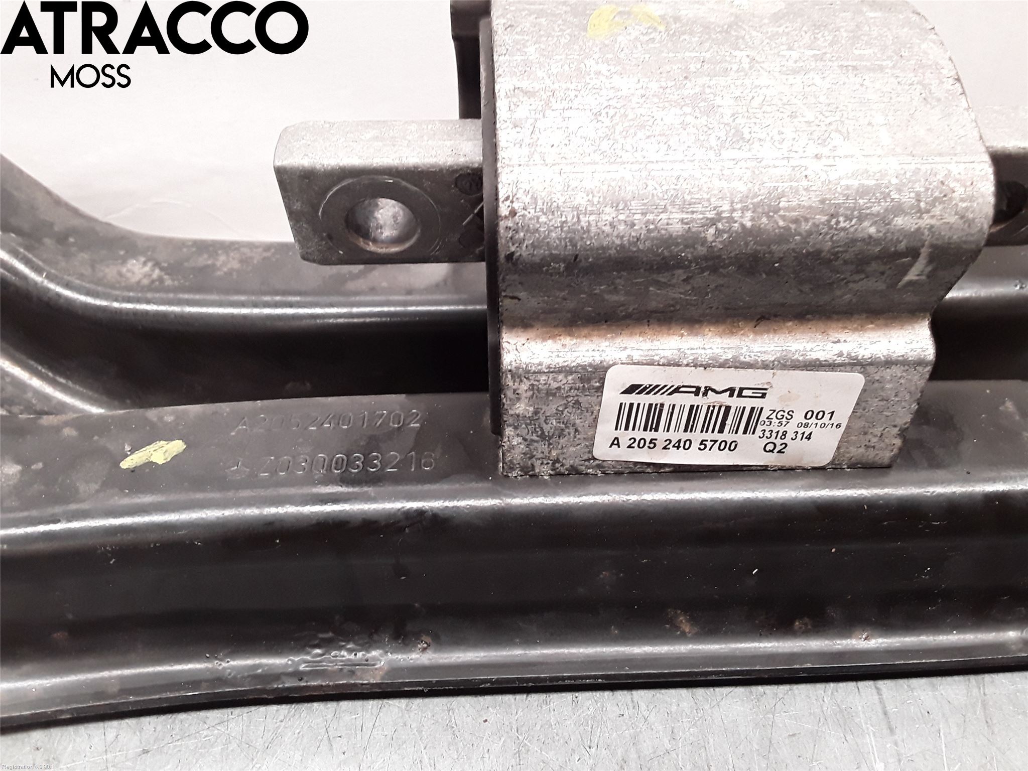 Mercedes-Benz MB C-KLASS (W205) 14-21 Motor Feste Stål-Alu