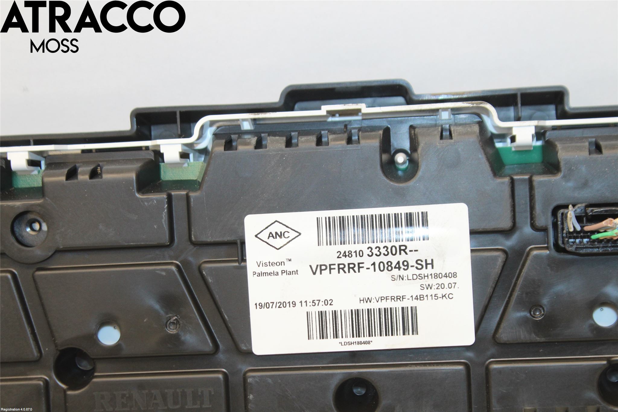 Renault TRAFIC/E-TECH 15- Instr Kombinert