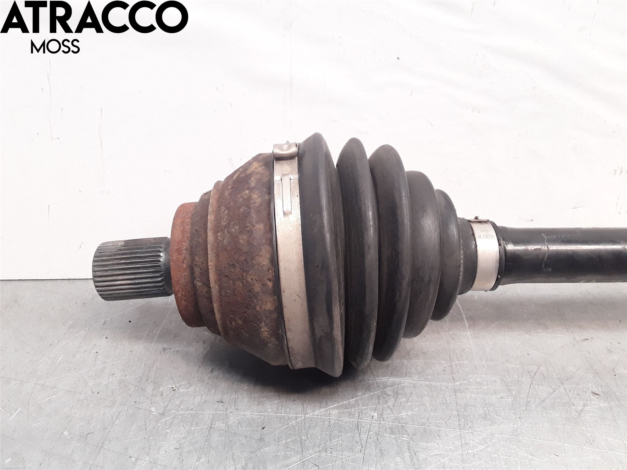 Volkswagen VW CADDY 11-15 Drivaksel Foran Kompl Høyre