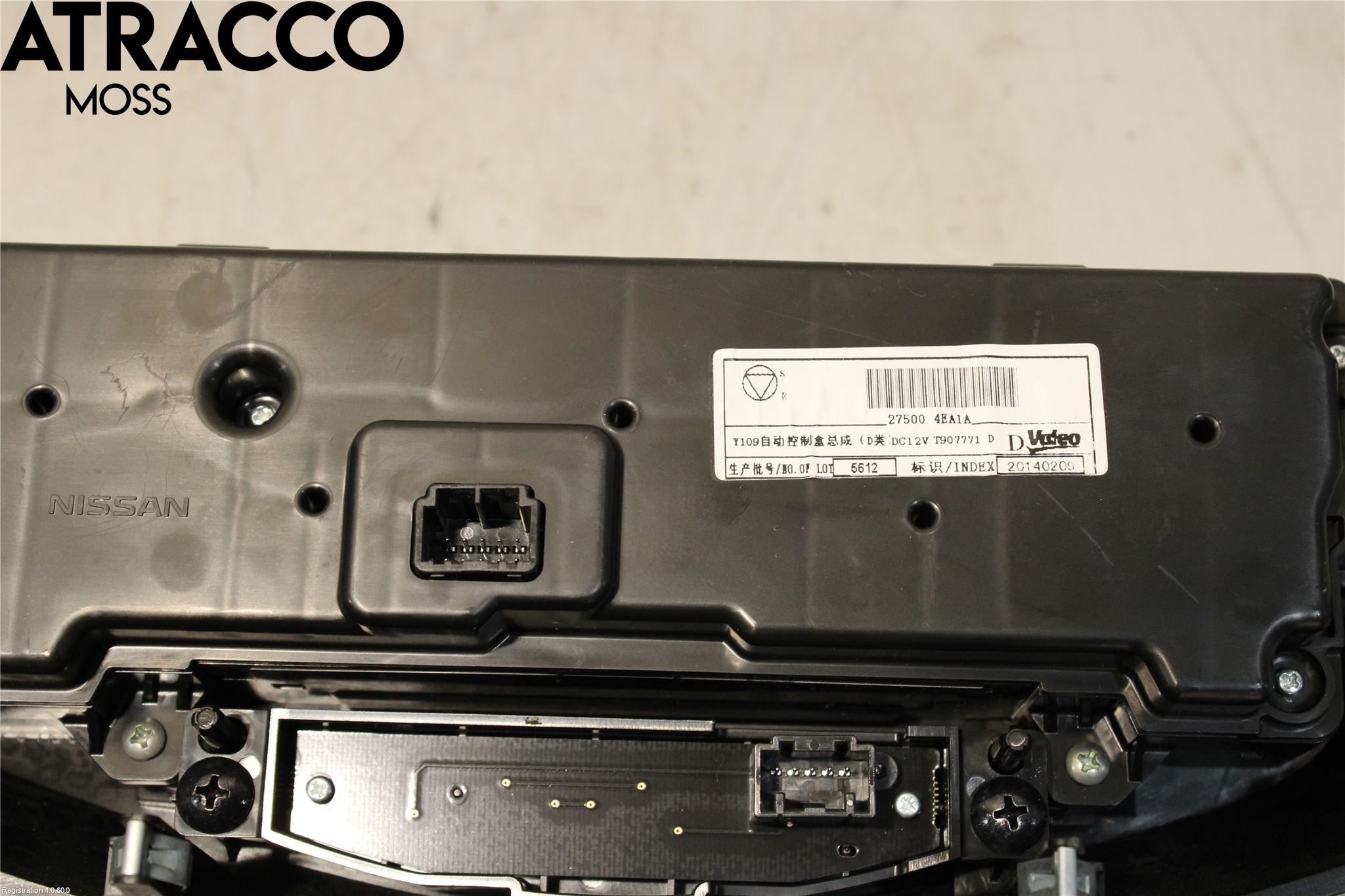 Nissan QASHQAI 14-17 Varme Ac Betjening-Display