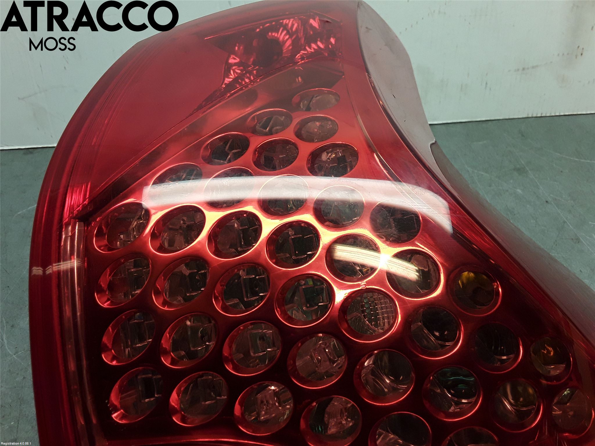 Peugeot 3008 09-16 Baklykt Høyre