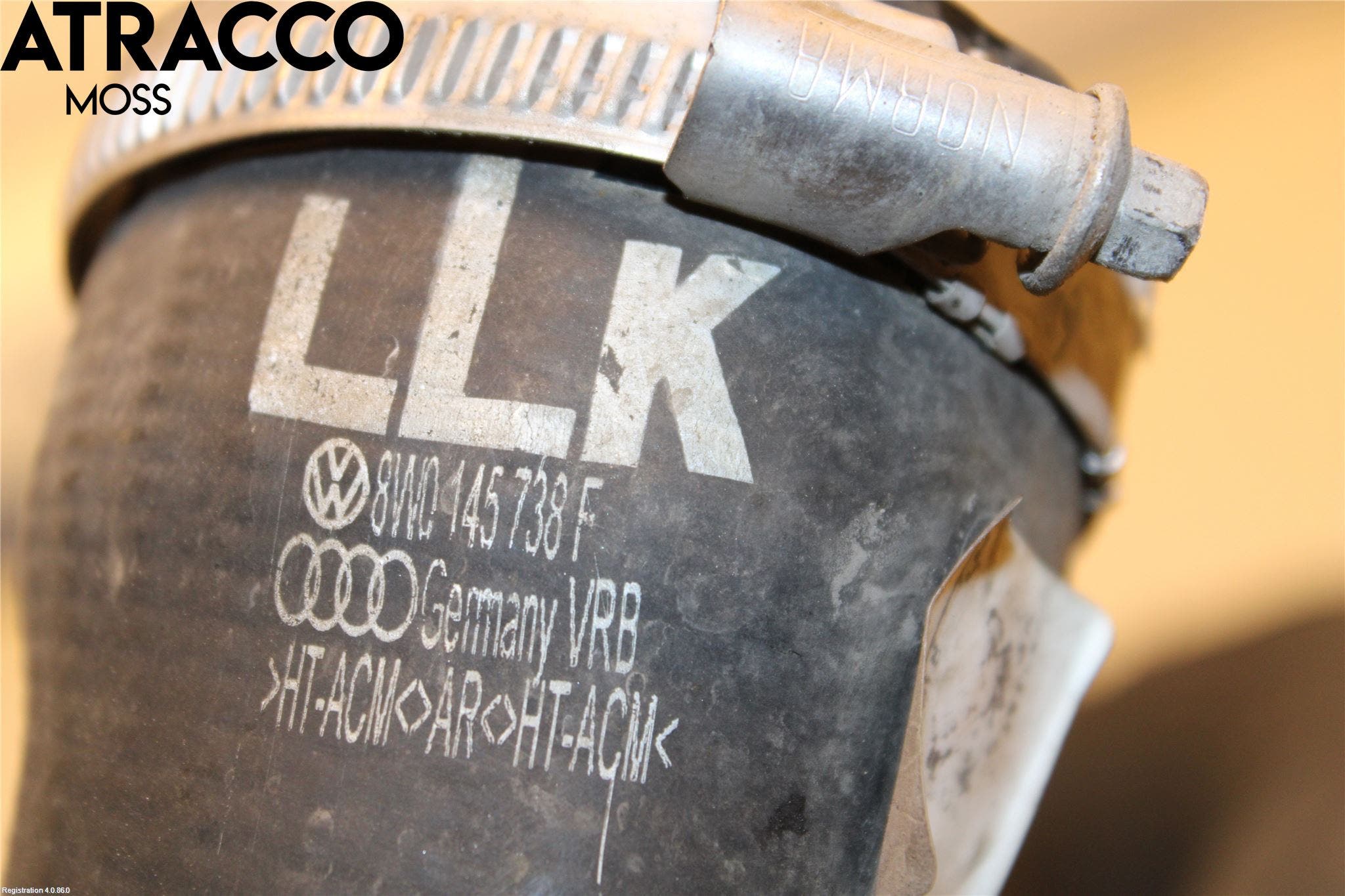 Audi A5 17- Intercooler Rør-Slange