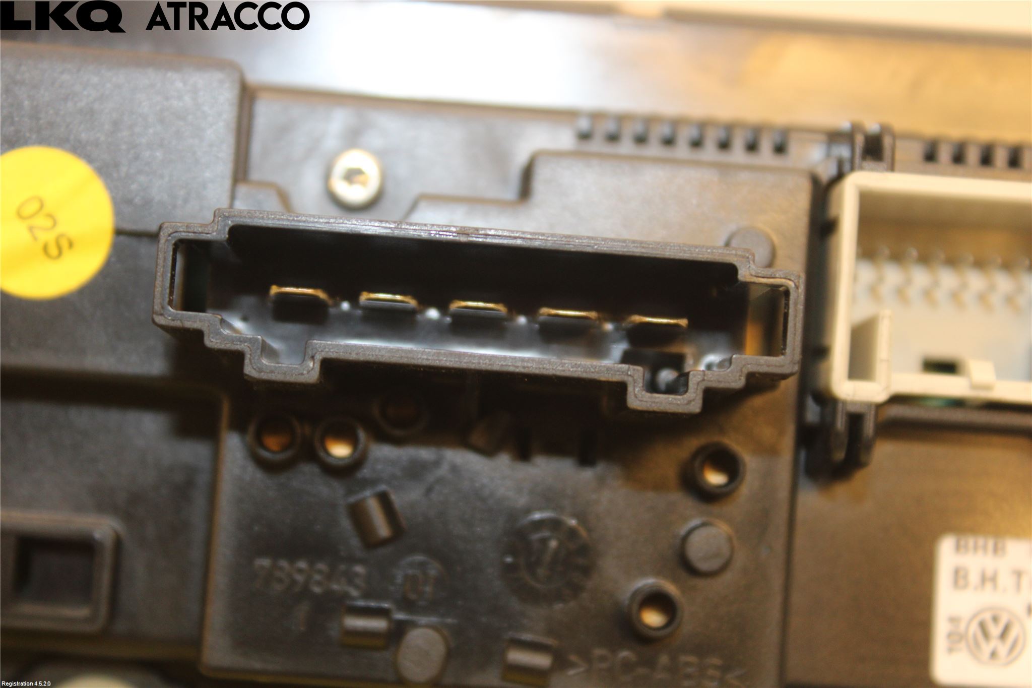 Volkswagen VW CADDY 11-15 Varme Ac Betjening-Display