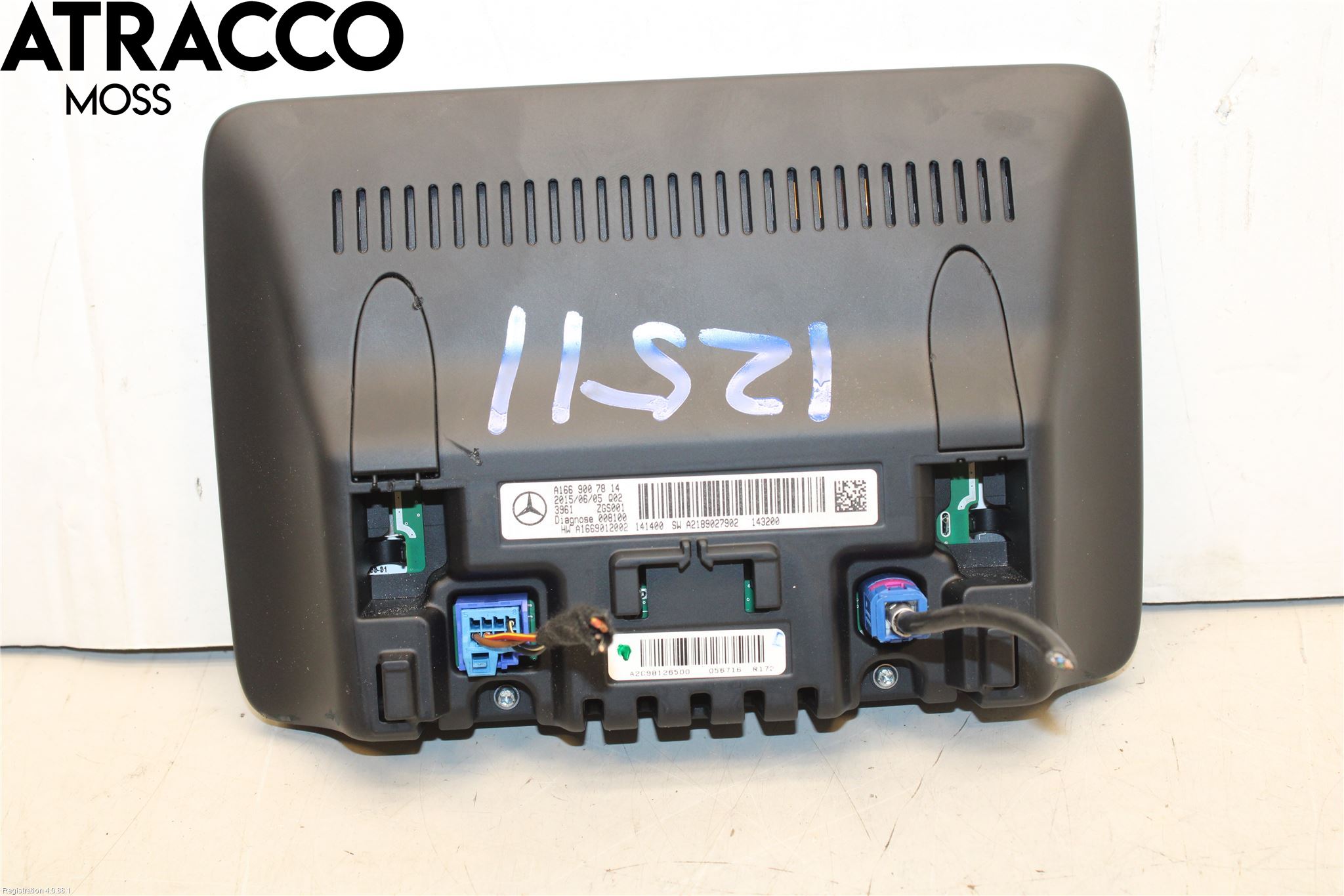 Mercedes-Benz MB B-KLASS (W246/W242) 12-19 Multifunktionsdisplay