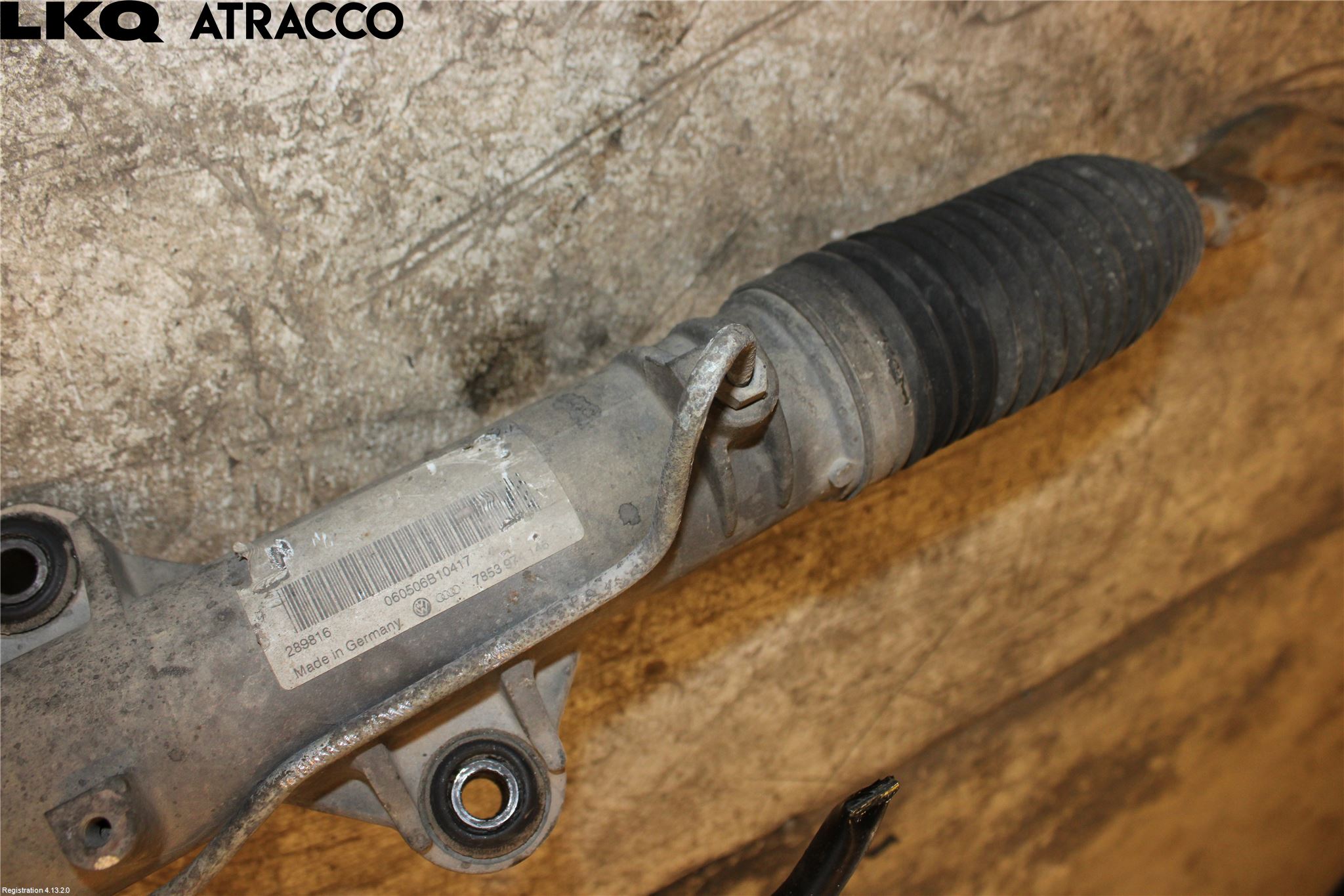 Volkswagen VW TRANSP/CARAVELLE (T5) 04-15 Servo Snekke - Tannstang