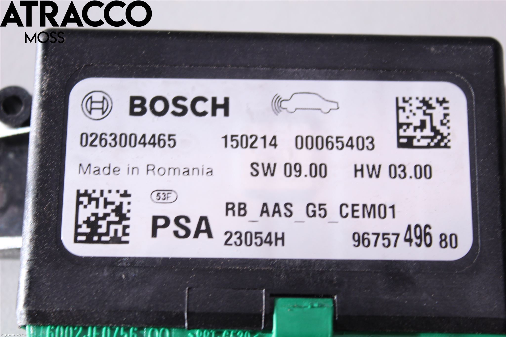 Peugeot 308 14-21 Styreenhet Parkering