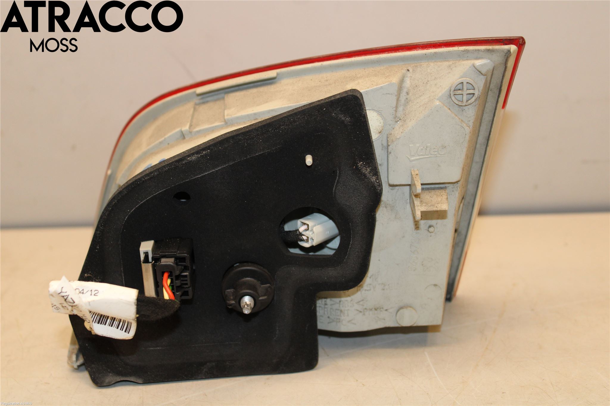 Peugeot 508 11-18 Baklykt Venstre  På Luke(Indre