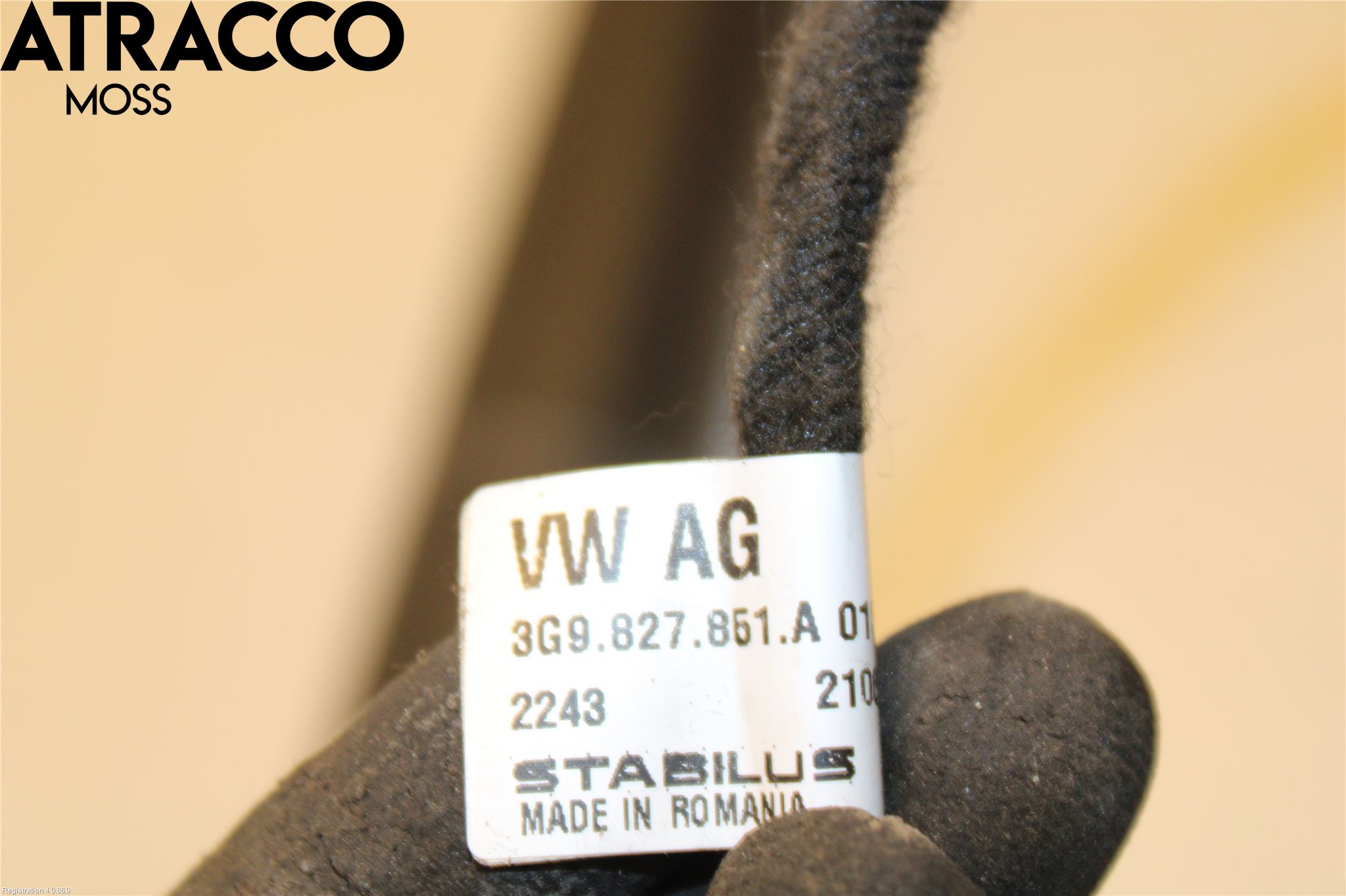 Volkswagen VW PASSAT 15-19 Bakluke Demper-Gassfjær