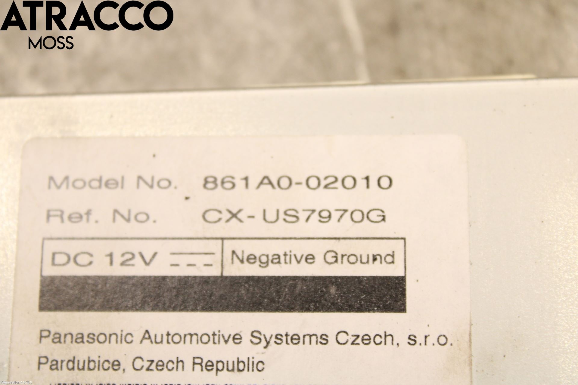 Toyota AURIS 10-12 Stereo Radio Øvrig