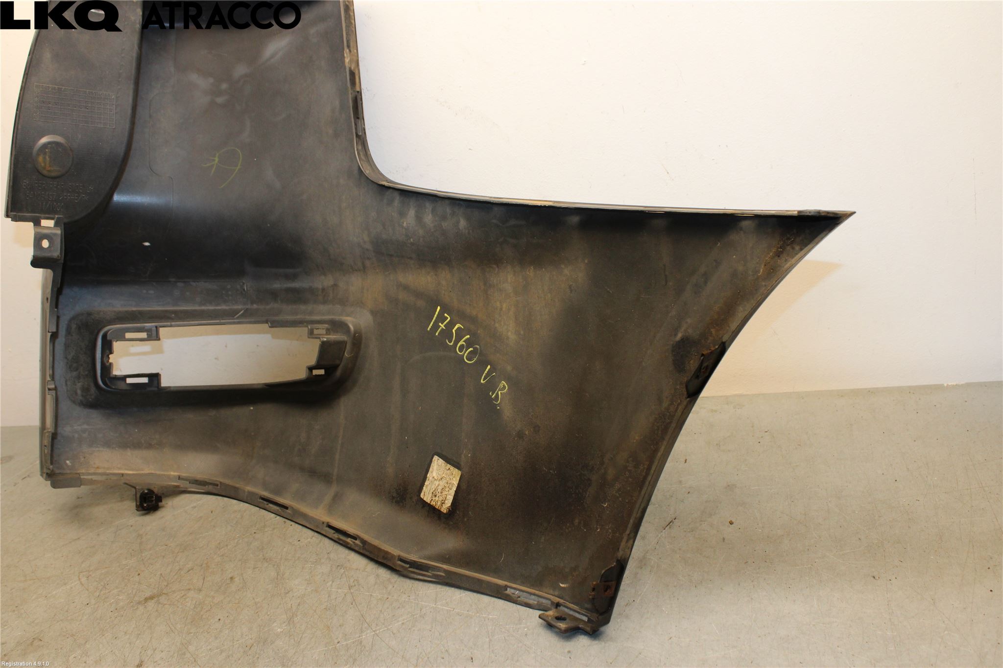 Mitsubishi OUTLANDER 07-12 Støtfanger Bak Hjørne Venstre