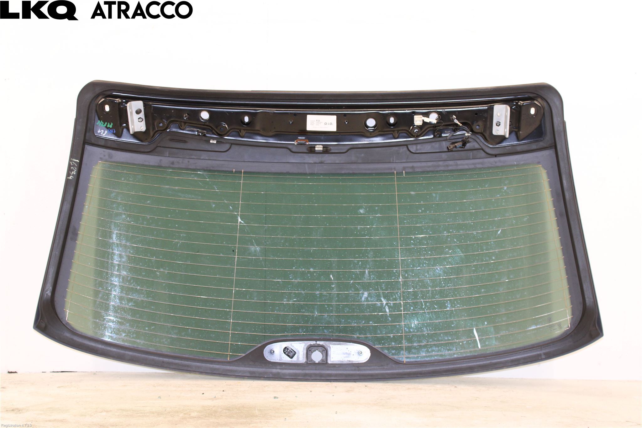 BMW 5 F10/F11/F18 09-17 Bakluke Del Øvre (2Delt)