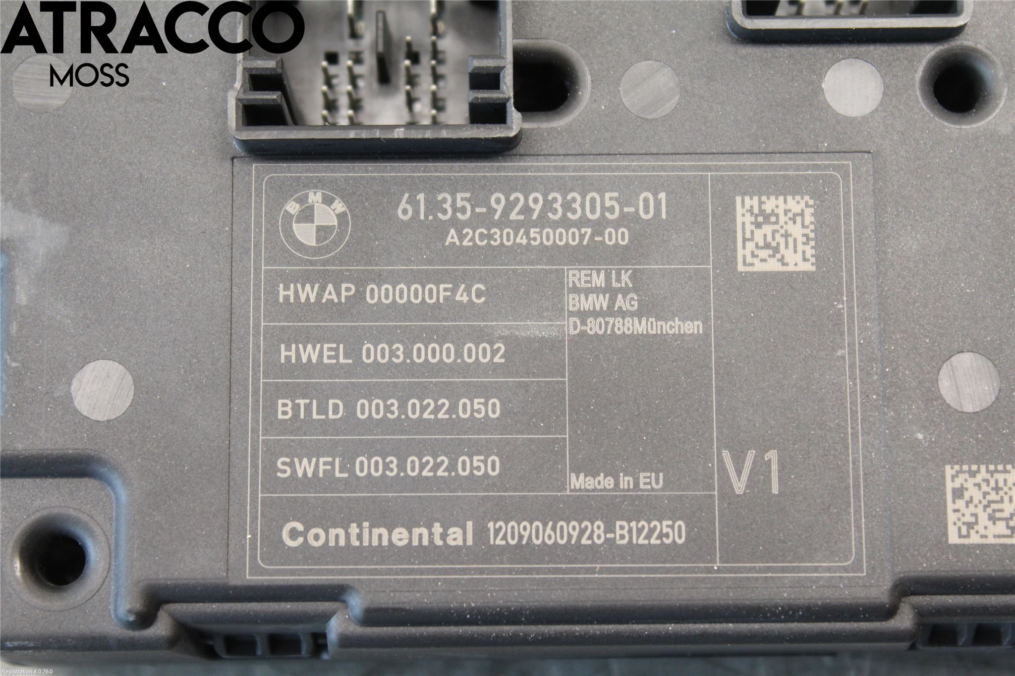 BMW 1 F20/F21 11-19 Styreenhet Øvrig