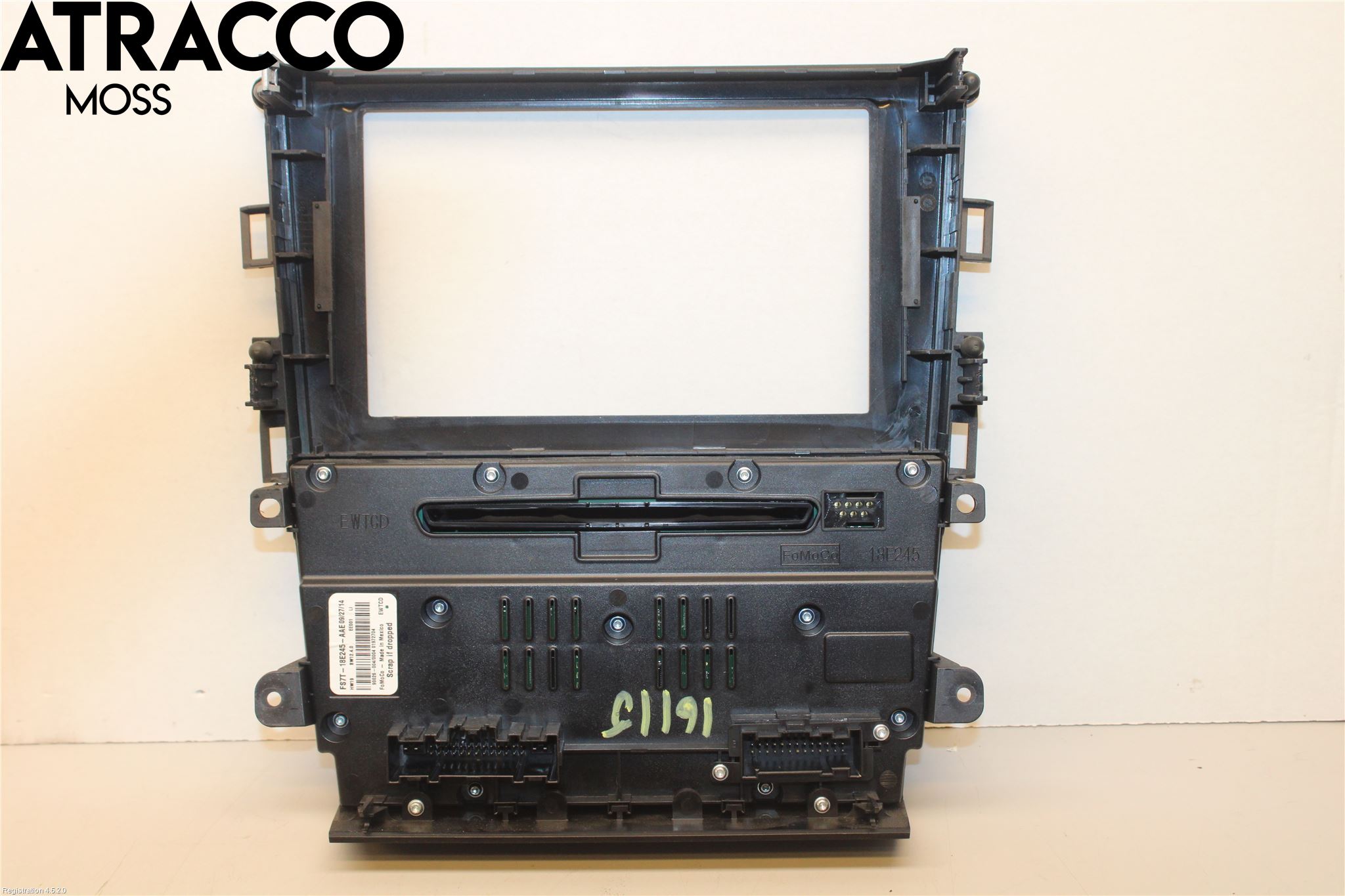Ford MONDEO 15-22 Varme Ac Betjening-Display