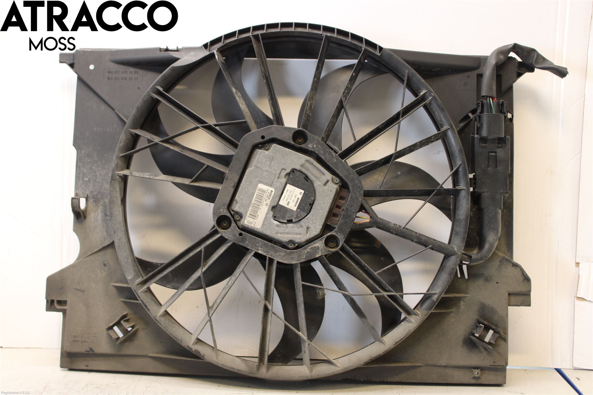 Mercedes-Benz MB E-KLASS (W211) 02-09 Kjølevifte Elektrisk