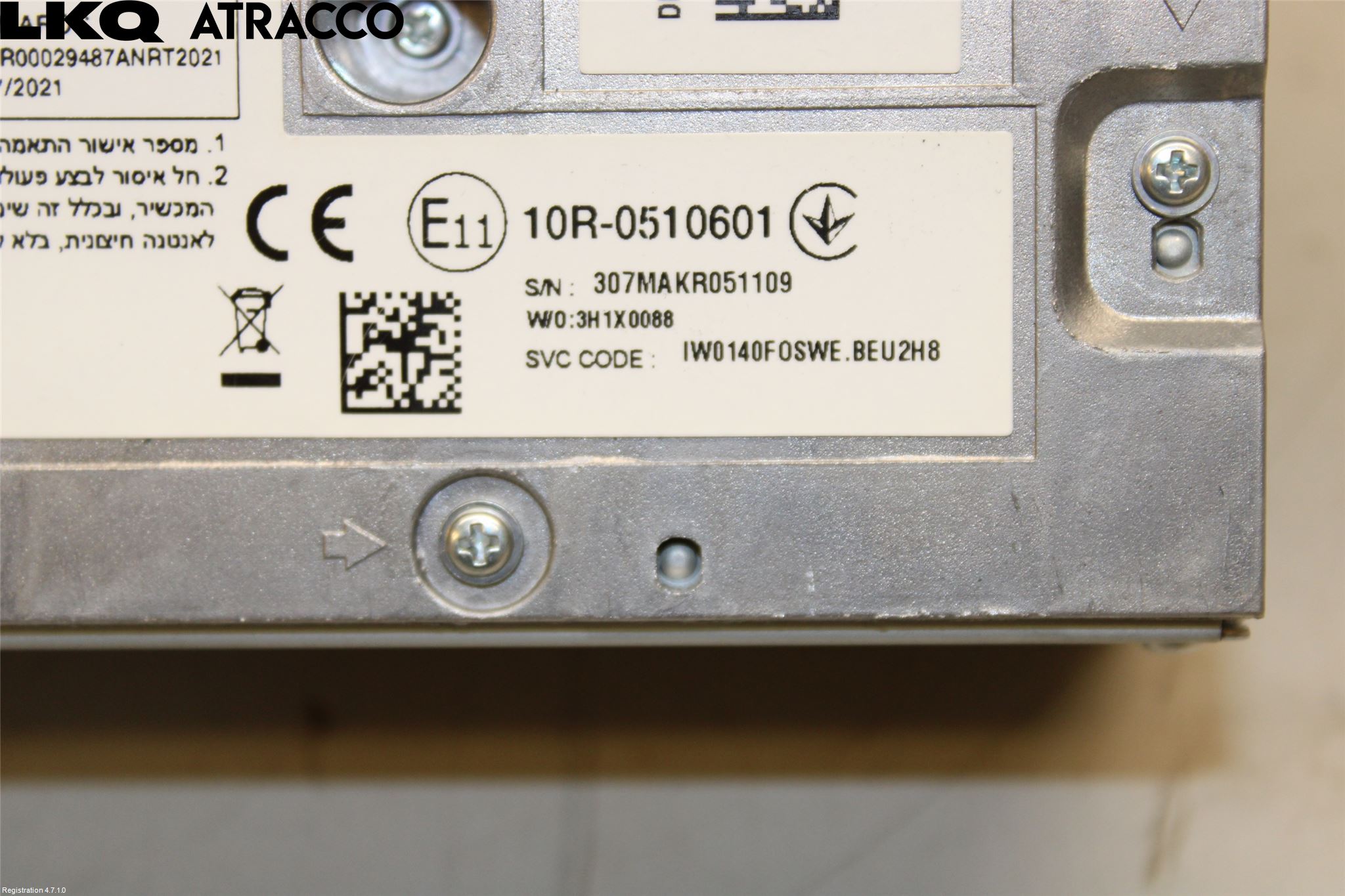 Hyundai KONA/ELECTRIC SX2 23- Stereo Radio Med Cd