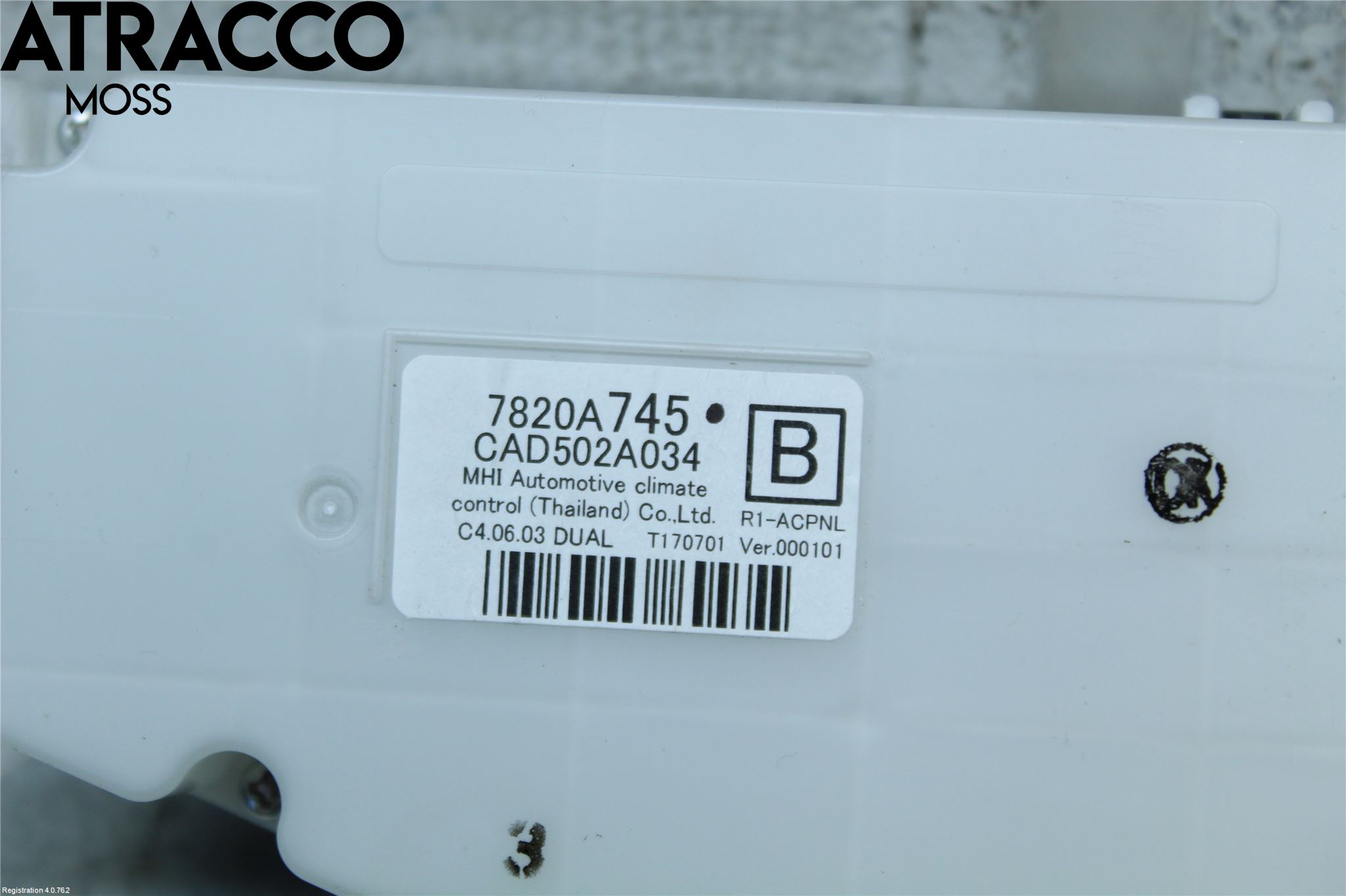 Mitsubishi L200 16-23 Varme Ac Betjening-Display