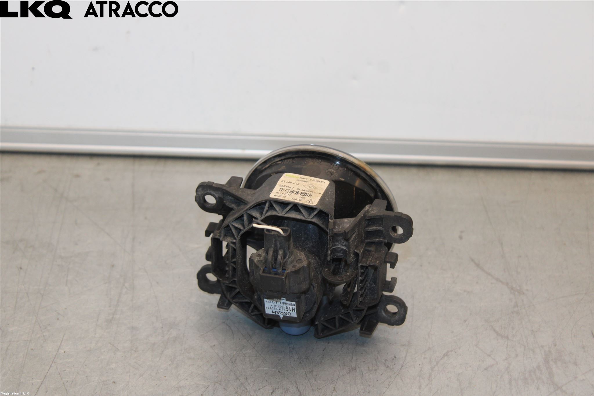 Dacia DUSTER 10-17 Frontlykt-Kurve-Tåkelys