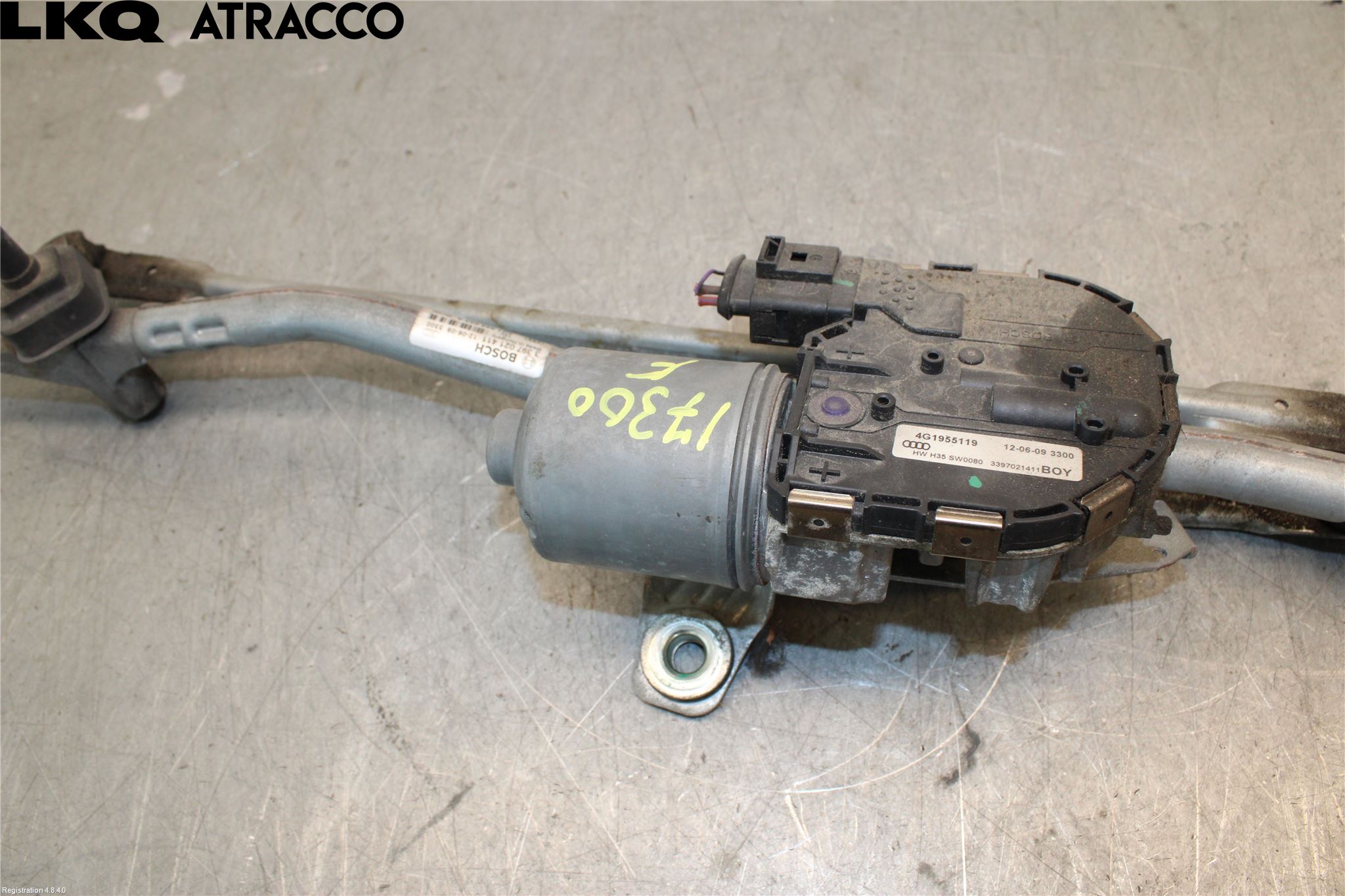 Audi A7/S7 4G 11-17 Viskermotor Frontrute