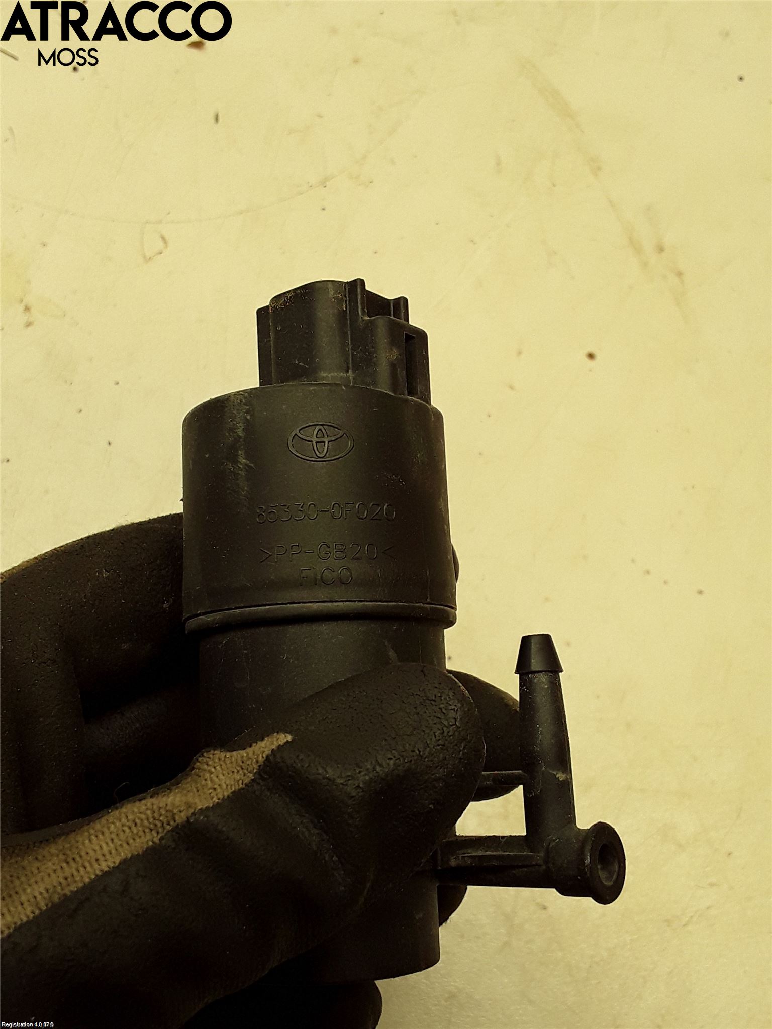 Toyota YARIS XP130 15-20 Spylerpumpe Bakluke