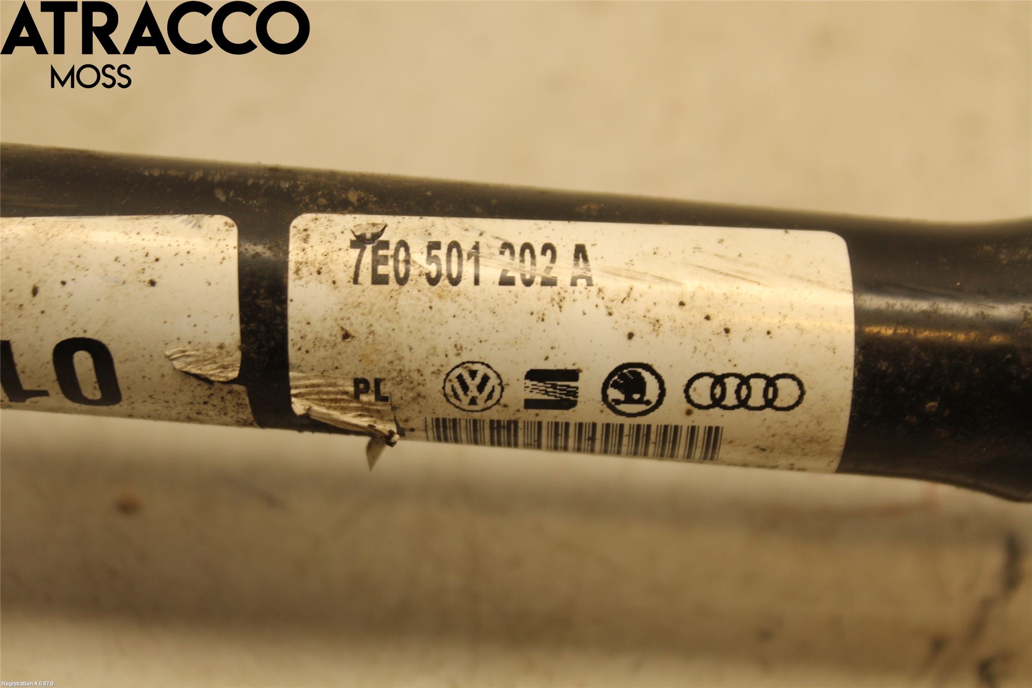 Volkswagen VW TRANSP/CARAVELLE (T6) 16-22 Drivaksel Bak Kompl Høyre