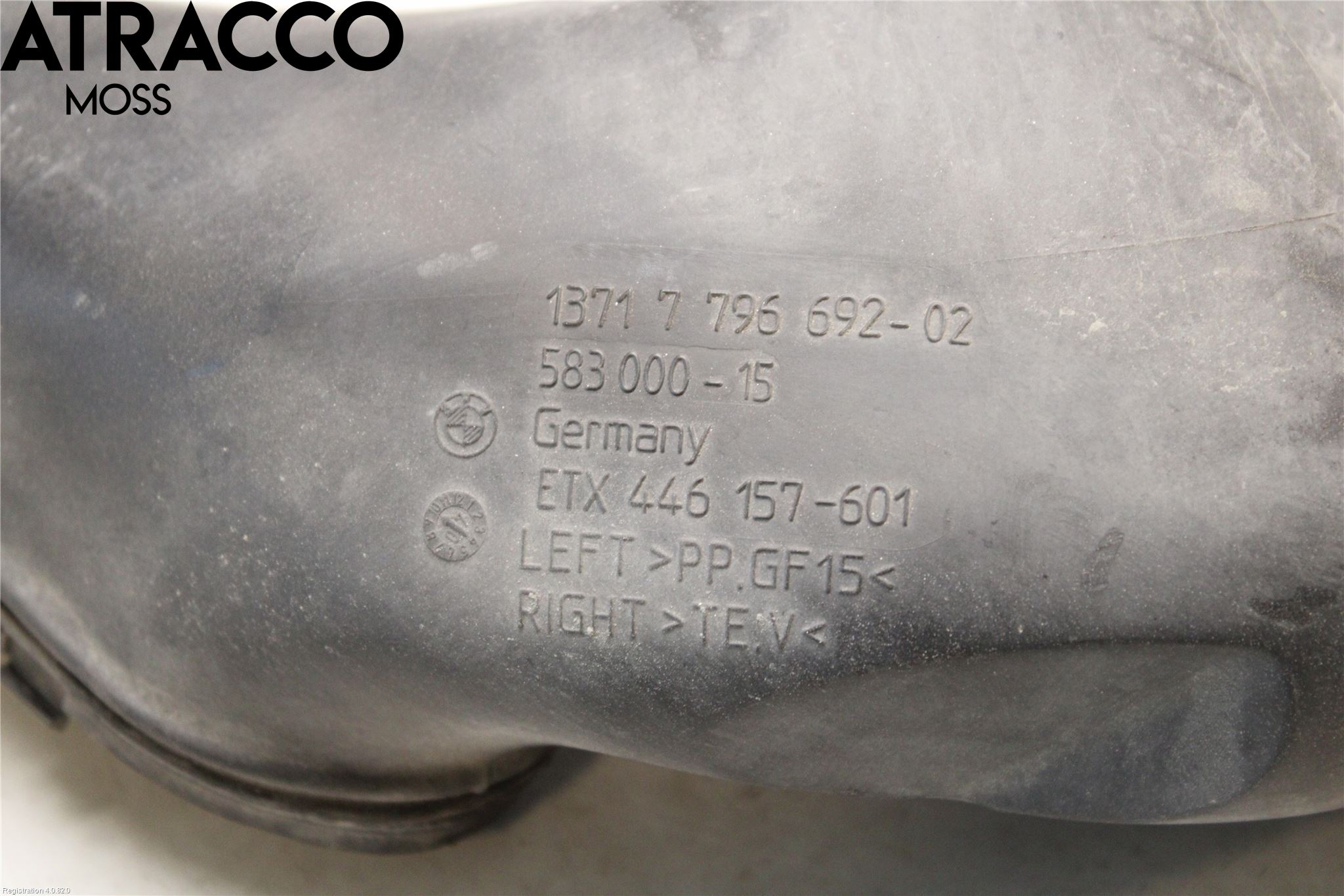 BMW 5 E60/61 Sed/Tou 02-10 Luftstyring Front