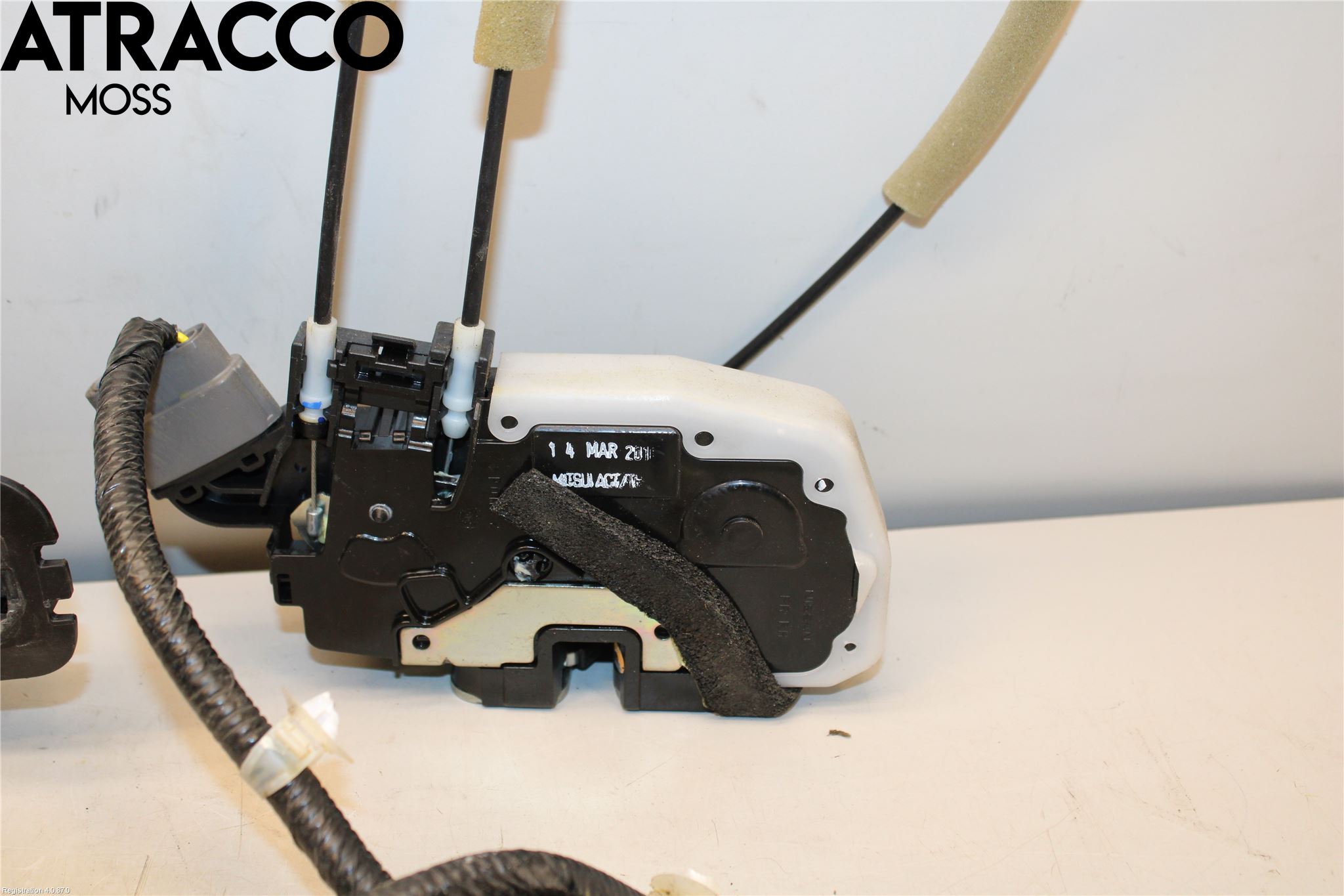 Nissan LEAF 11-17 Dørlås - Låsekasse