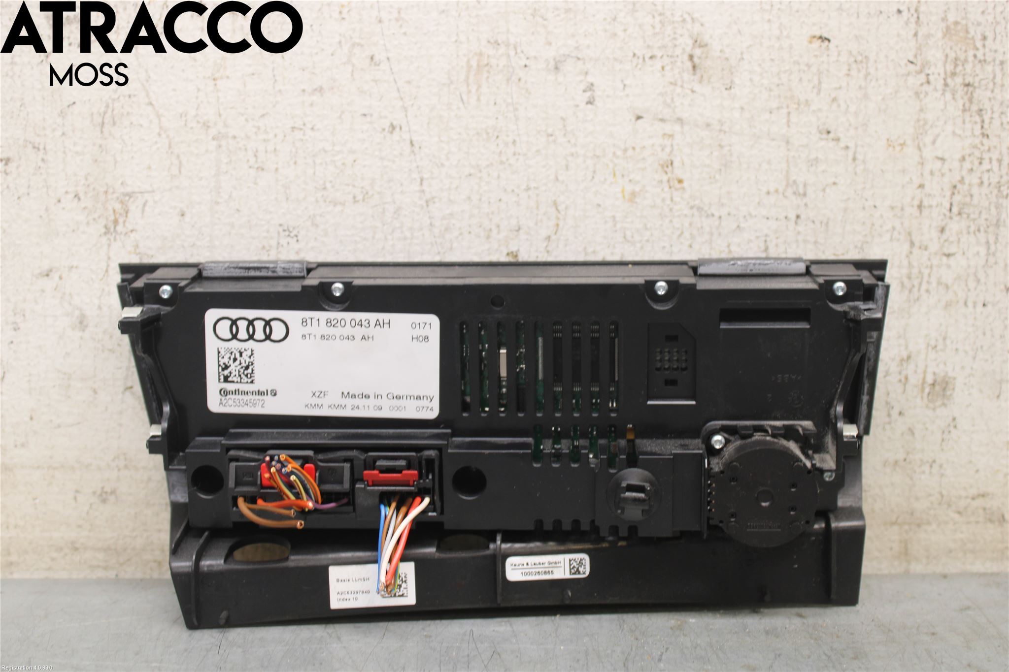 Audi A4/S4 08-11 Varme Ac Betjening-Display