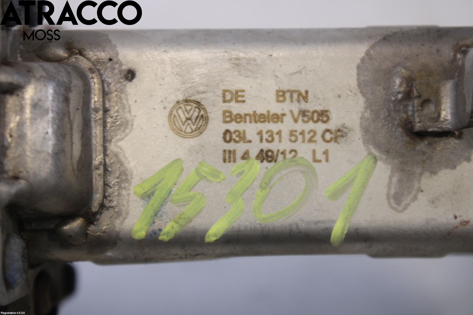 Volkswagen VW GOLF VI 09-13 Eksos Kjøler