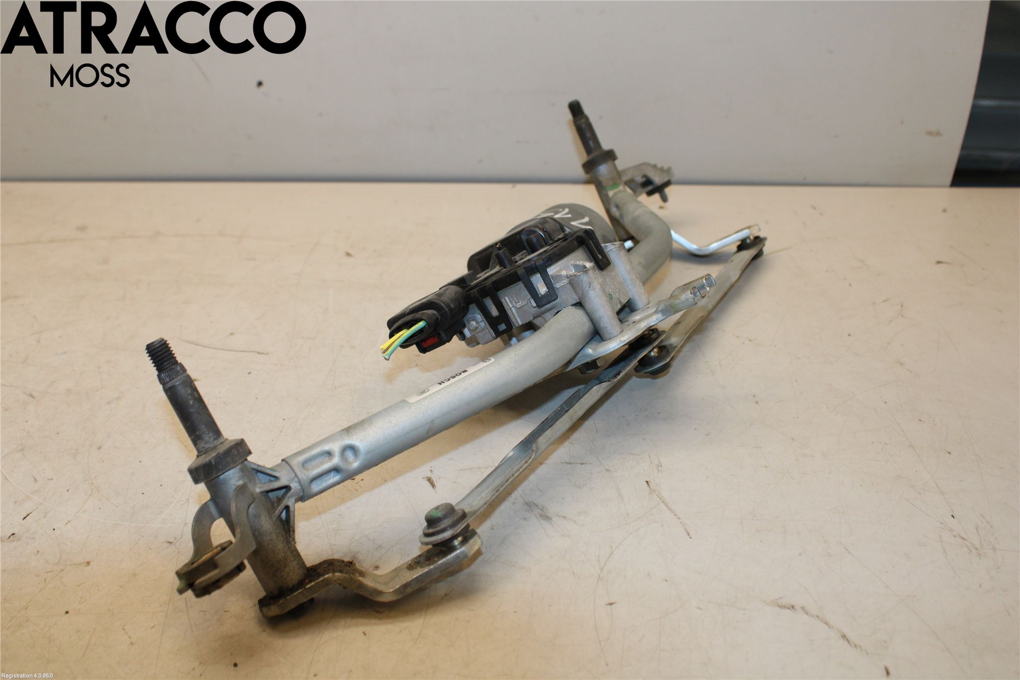 Peugeot 2008 13-20 Viskermotor Frontrute