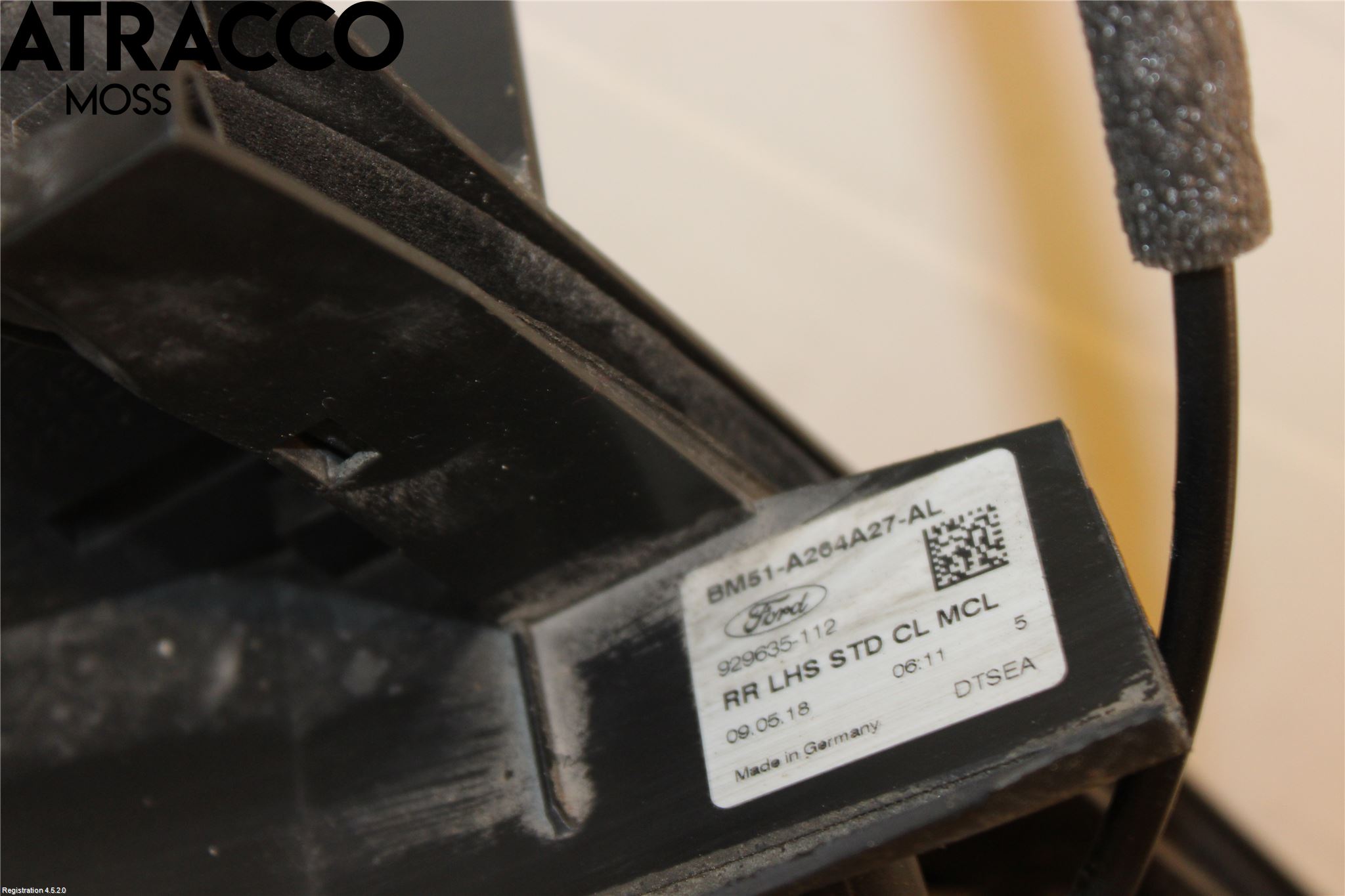 Ford FOCUS 15-18 Dørlås - Låsekasse