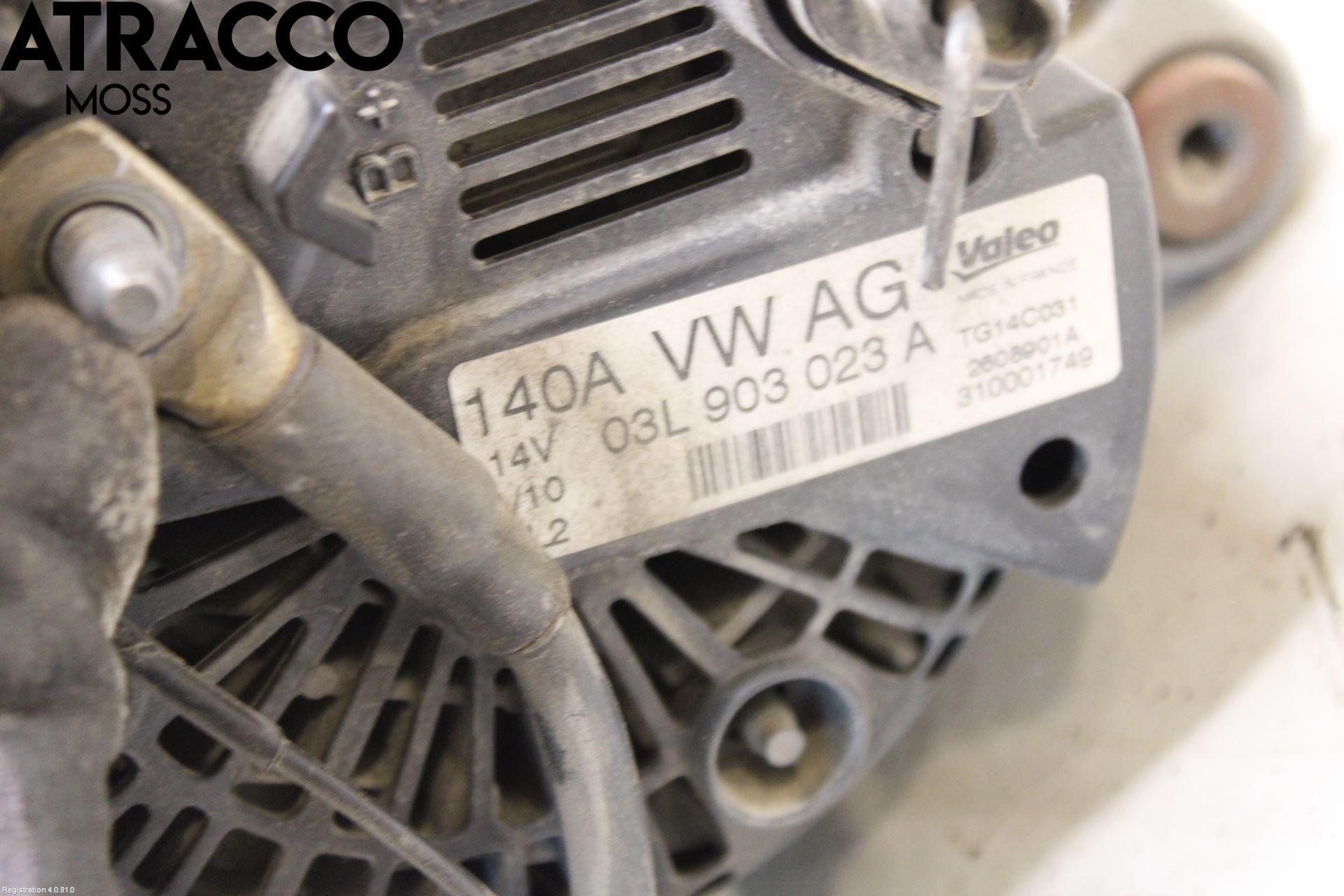 Volkswagen VW GOLF VI 09-13 Dynamo